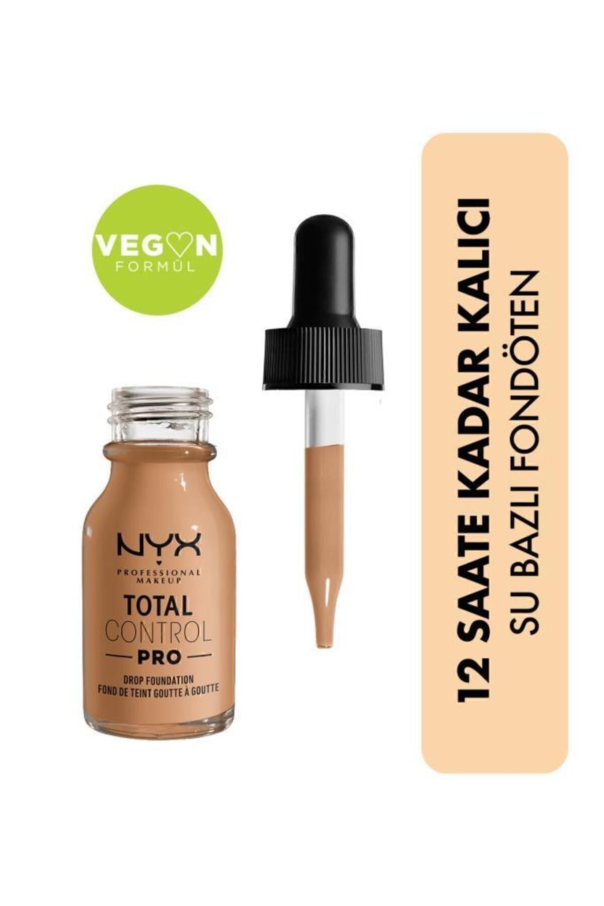 NYX Professional Makeup Total Control Pro Drop Ayarlanabilir Kapatıcılık Fondöten – Soft Beige