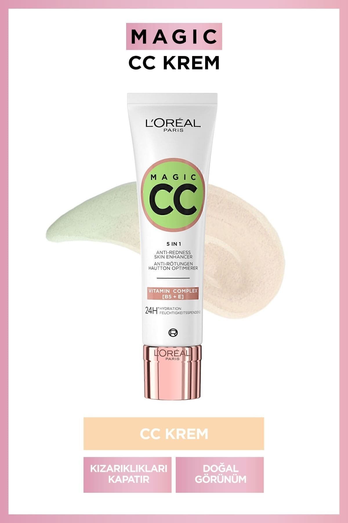 L'Oreal Paris Magic CC Kızarıklık Kapatıcı Krem