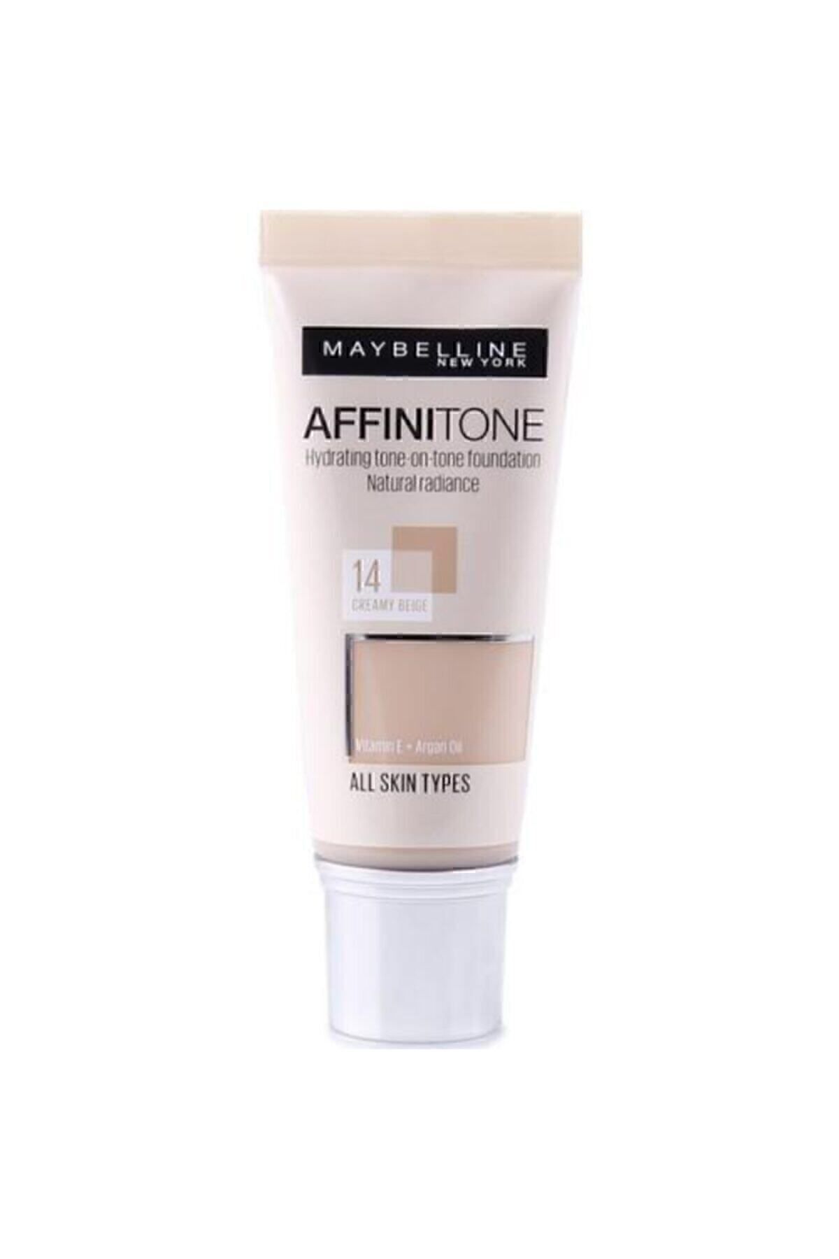 Maybelline New York Nemlendirme Etkili Fondöten - Affinitone Foundation No: 14
