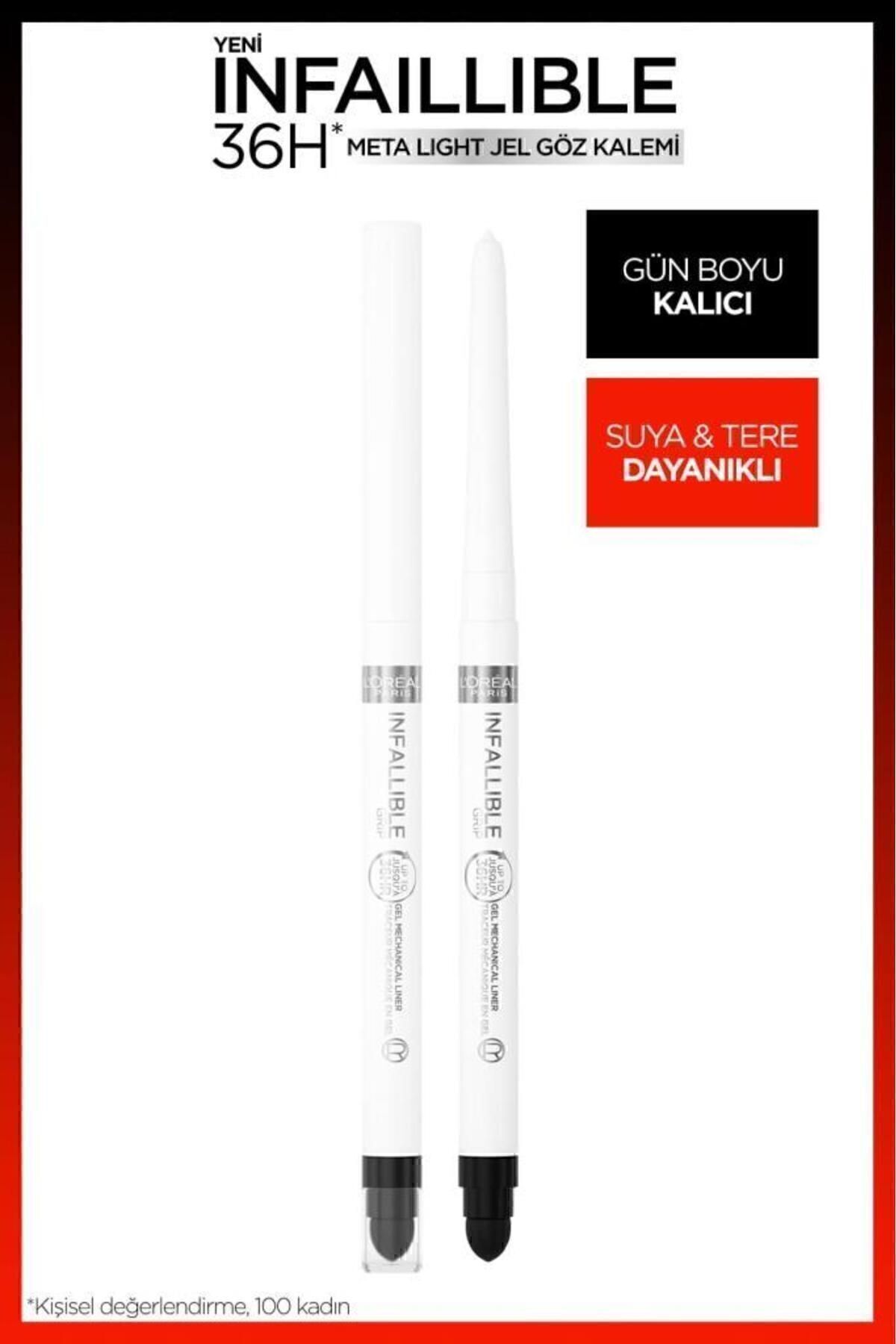 L'Oreal Paris Infaillible Meta Light Jel Göz Kalemi - Polar White