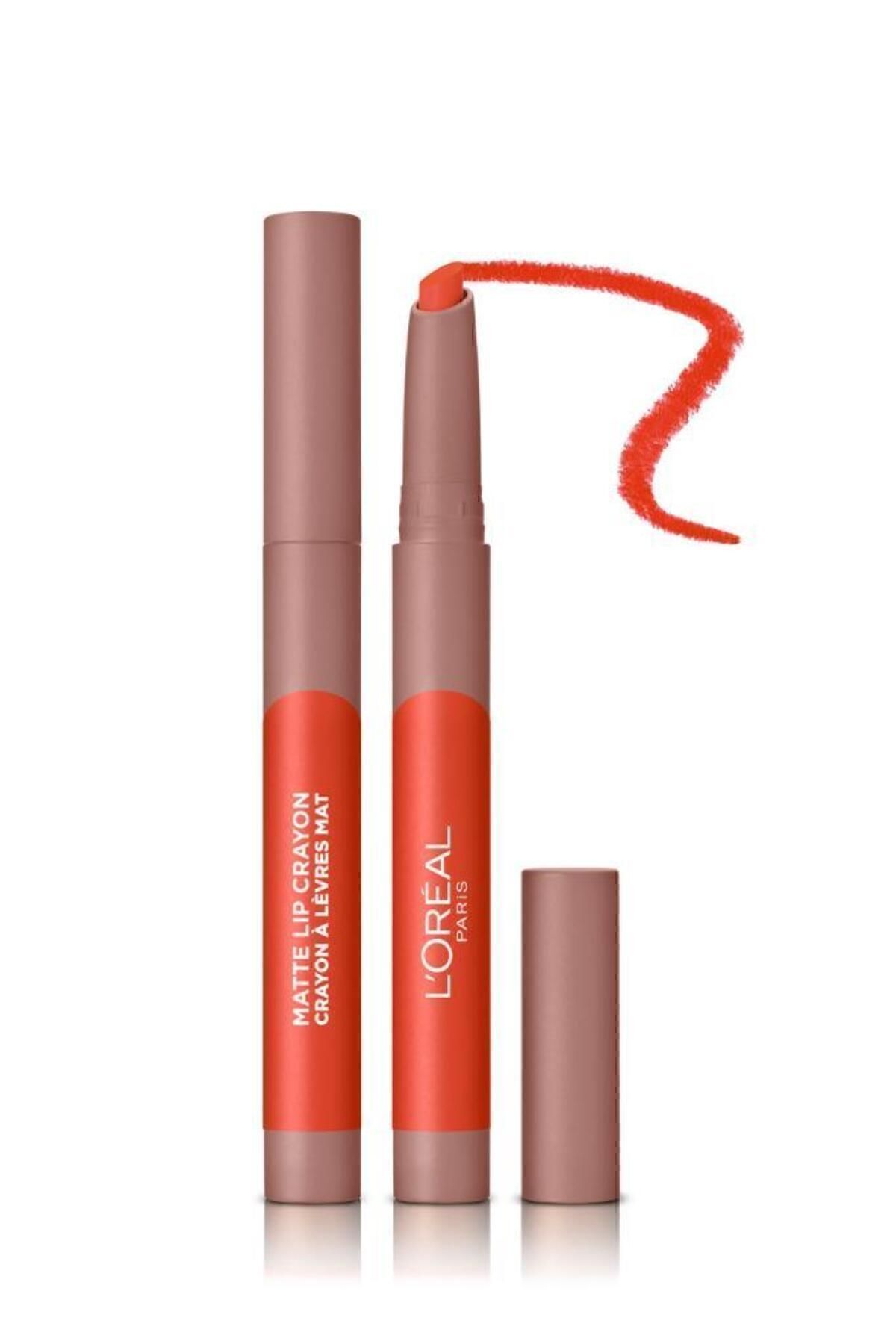 L'Oreal Paris L'oréal Paris Infaillible Matte Lip Crayon Kalem Mat Ruj - 103 Maple Dream