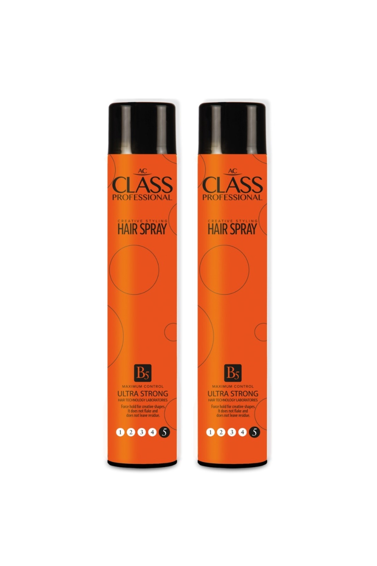 AC CLASS SAÇ SPREYİ ULTRA STRONG 5 NO DONDURUCU SPREY 400 ML 2 ADET