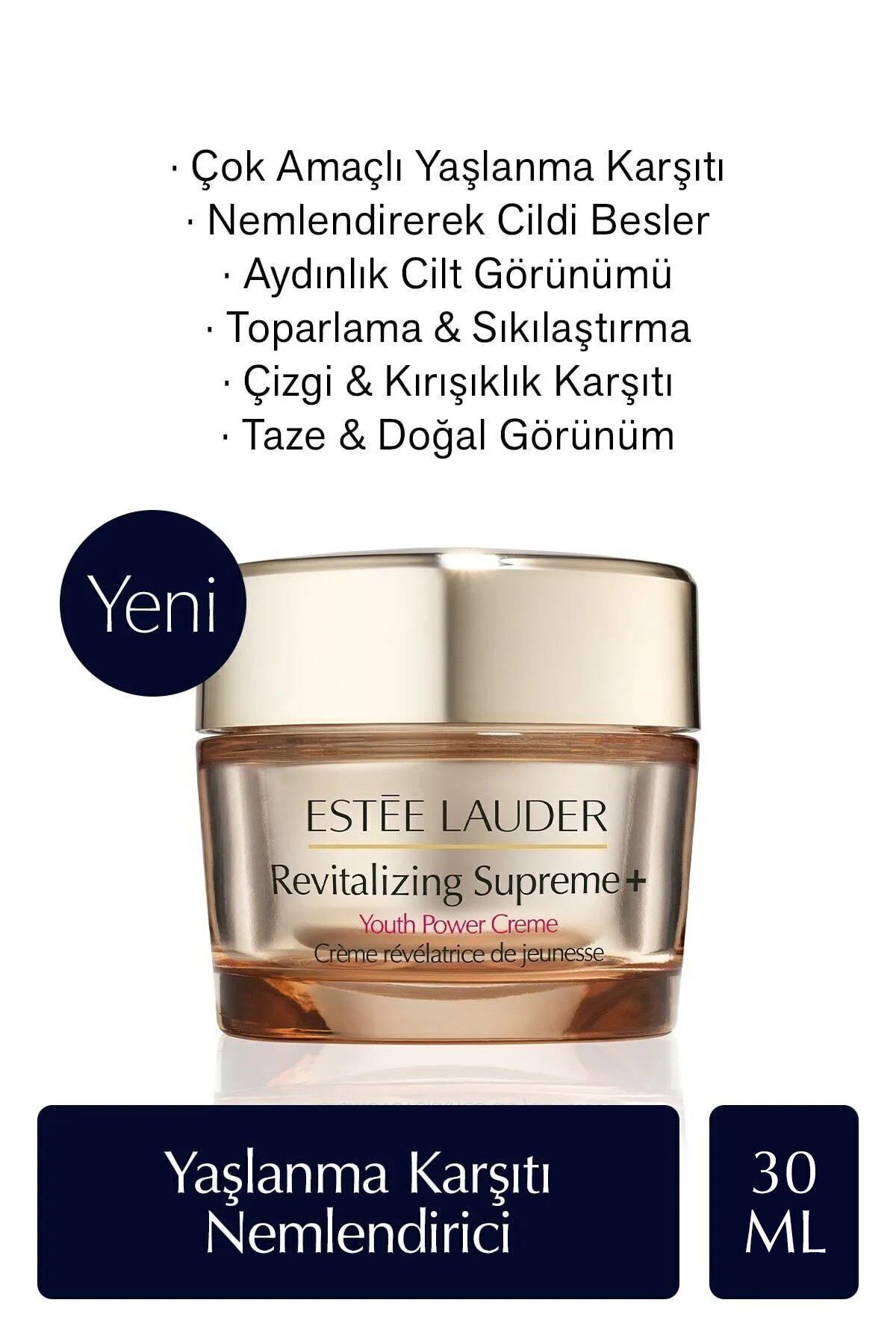 Estee Lauder Nemlendirici Krem - Revitalizing Supreme Çok Amaçlı Yaşlanma Karşıtı 30ml