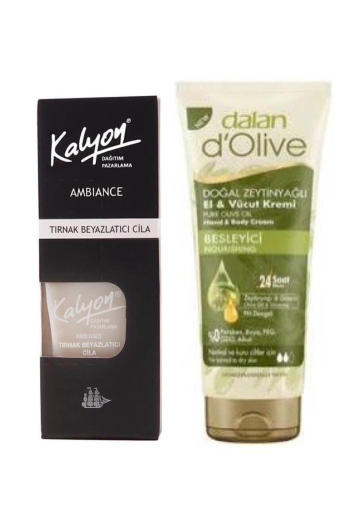 Kalyon Tırnak Beyazlatıcı Cila + Dalan Tüp Krem 20 Ml