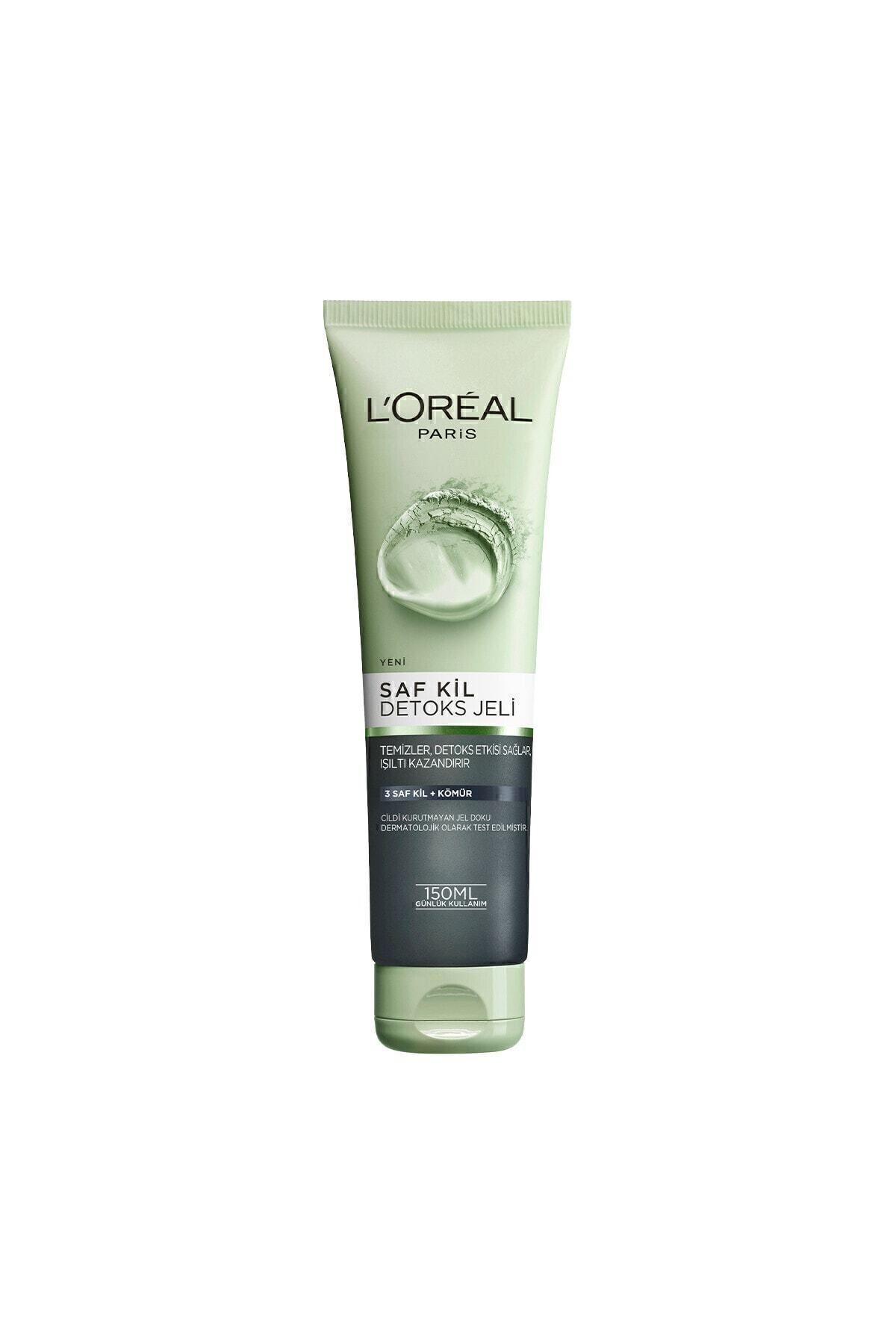 L'Oreal Paris Paris Saf Kil Cilt Temizleyici Detoks Jeli