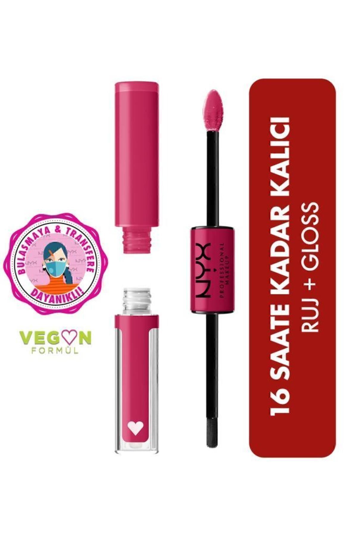 NYX Professional Makeup Shine Loud High Shine Lip Color Another Level - Dudak Parlatıcısı