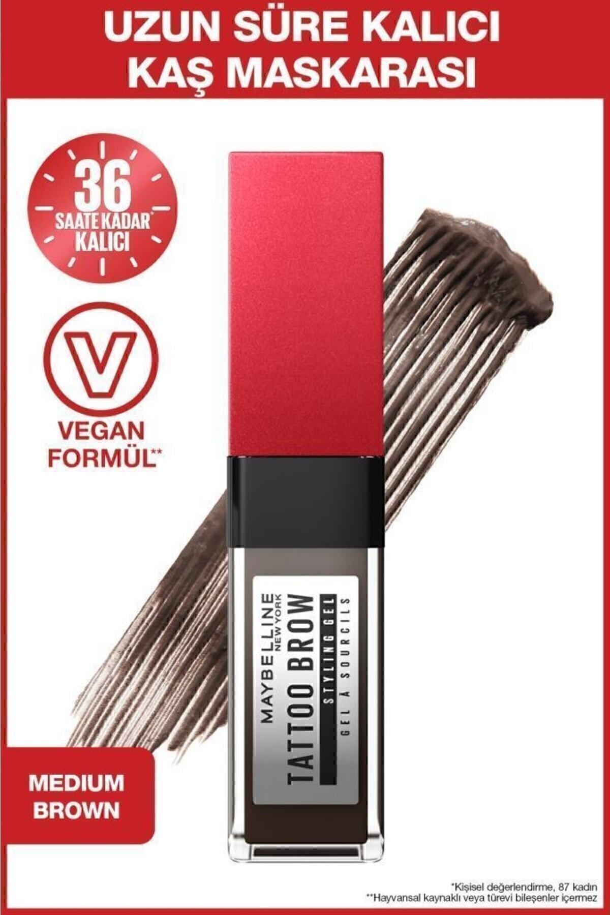 Maybelline New York brkx Brow 36h Styling Gel - 257 Medium Brown gextr 968593