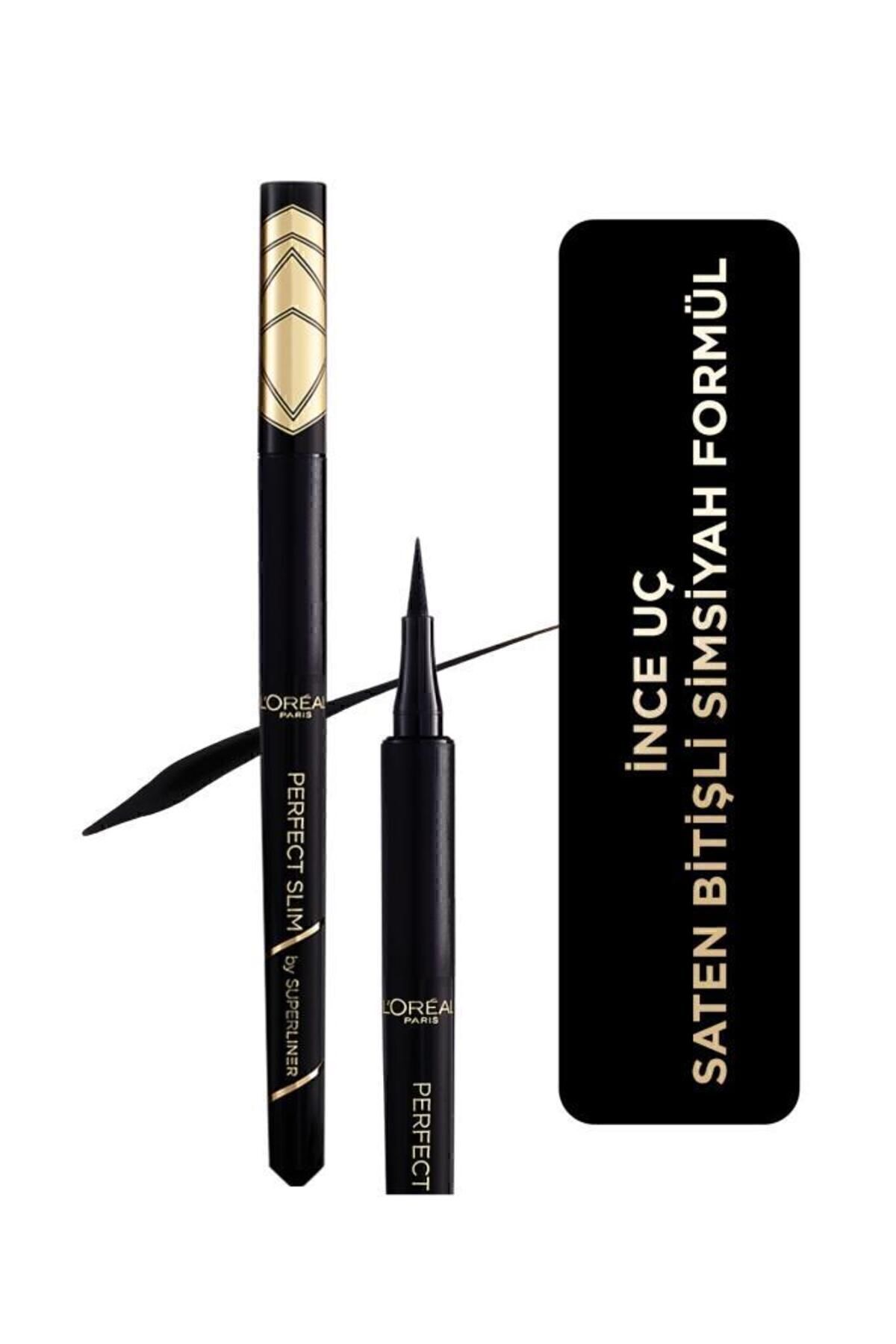 L'Oreal Paris L'oréal Paris Perfect Slim By Superliner Siyah Eyeliner