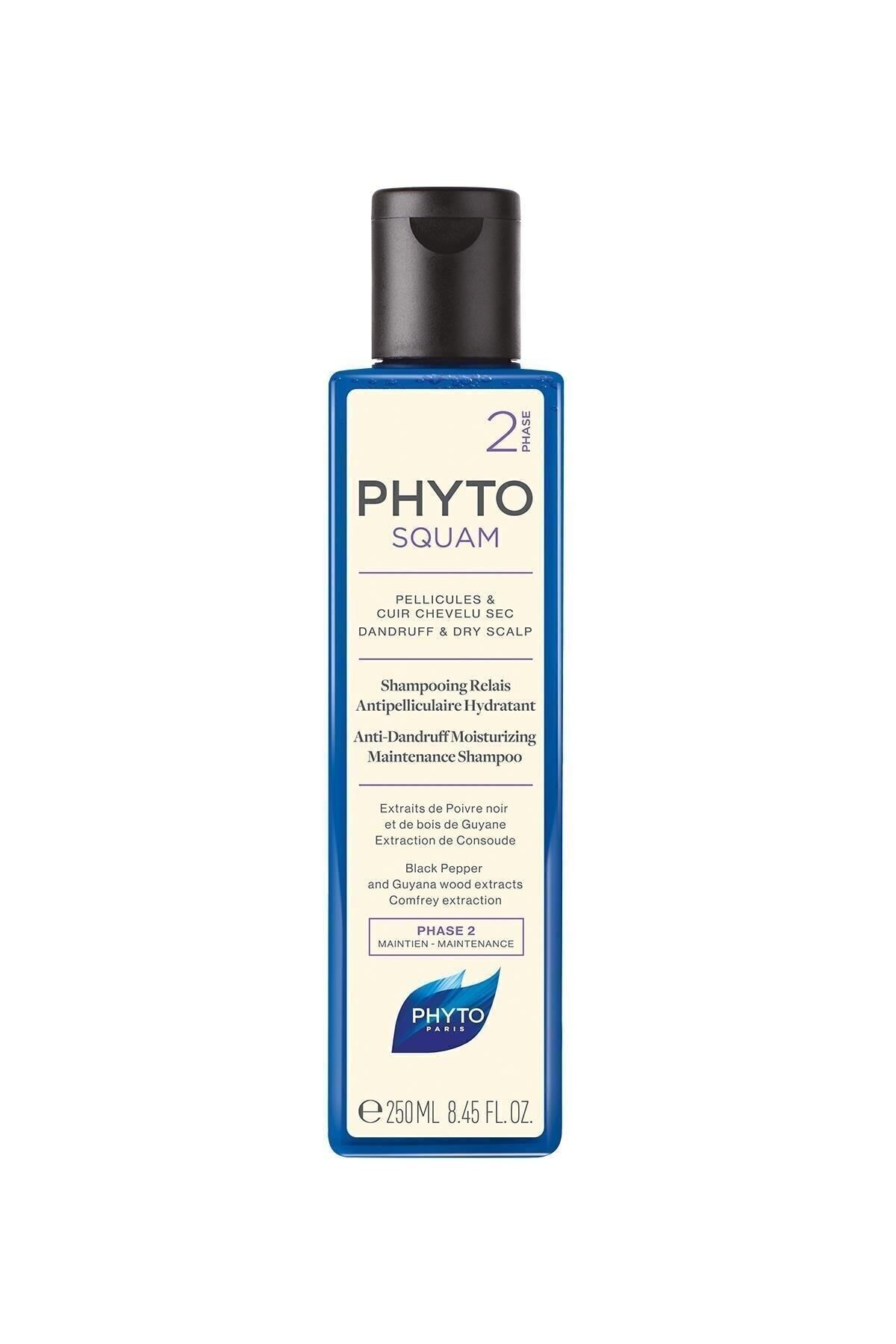 Phytosquam Moisturizing Shampoo Kuru Saçlar İçin Kepeğe Karşı Etkili Nemlendirici Bakım Şampuanı