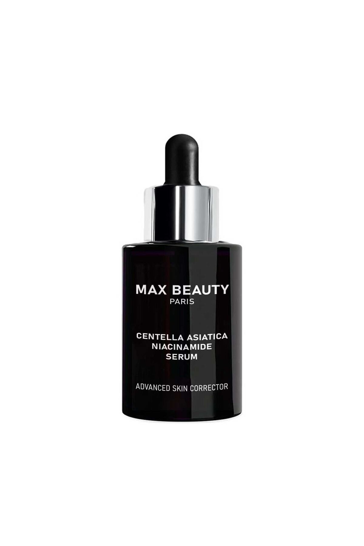 max beauty paris Centella Asiatica Niacinamide Yatıştırıcı, Onarıcı, Eşitleyici Cilt Bakım Serumu
