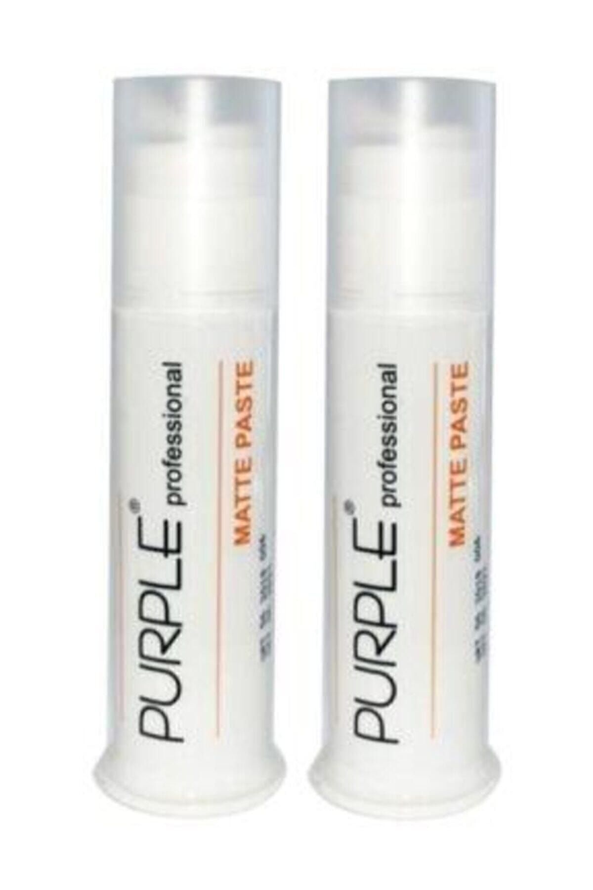 Purple Professıonal Matte Paste 2 Adet Organik