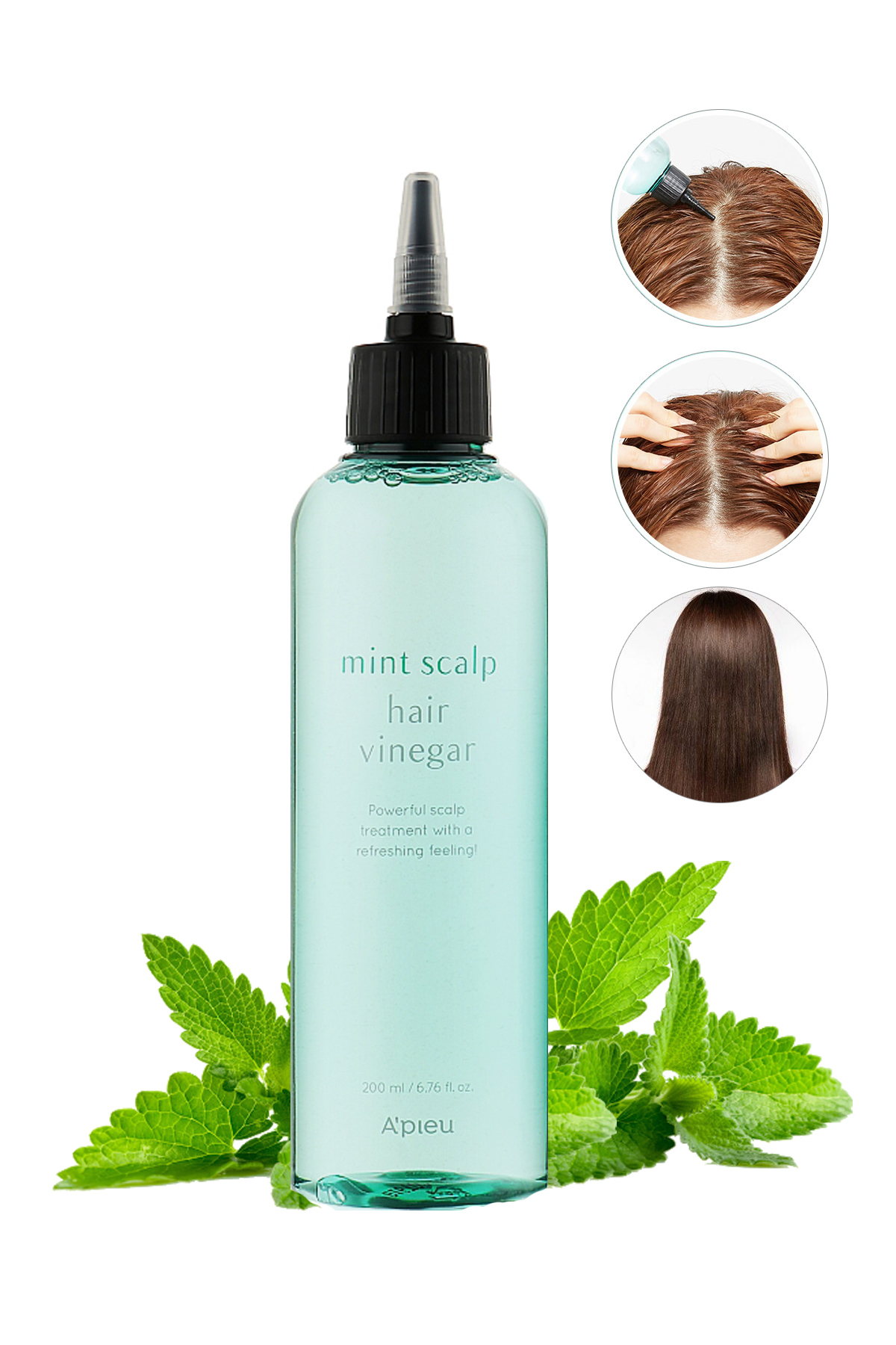 Missha Nane Kompleksi İçeren Kepek Karşıtı Saç Sirkesi 200ml Mint Scalp Hair Vinegar