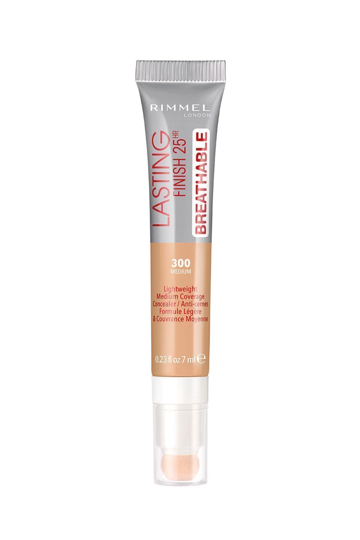 RIMMEL LONDON Kapatıcı - Lasting Finish 25HR Breathable Concealer 300 Medium