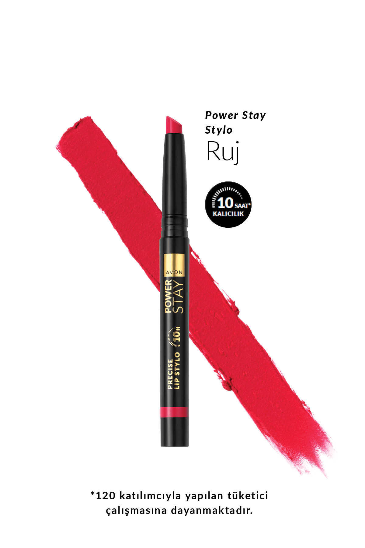 AVON Power Stay Stylo Ruj-crımson Legacy