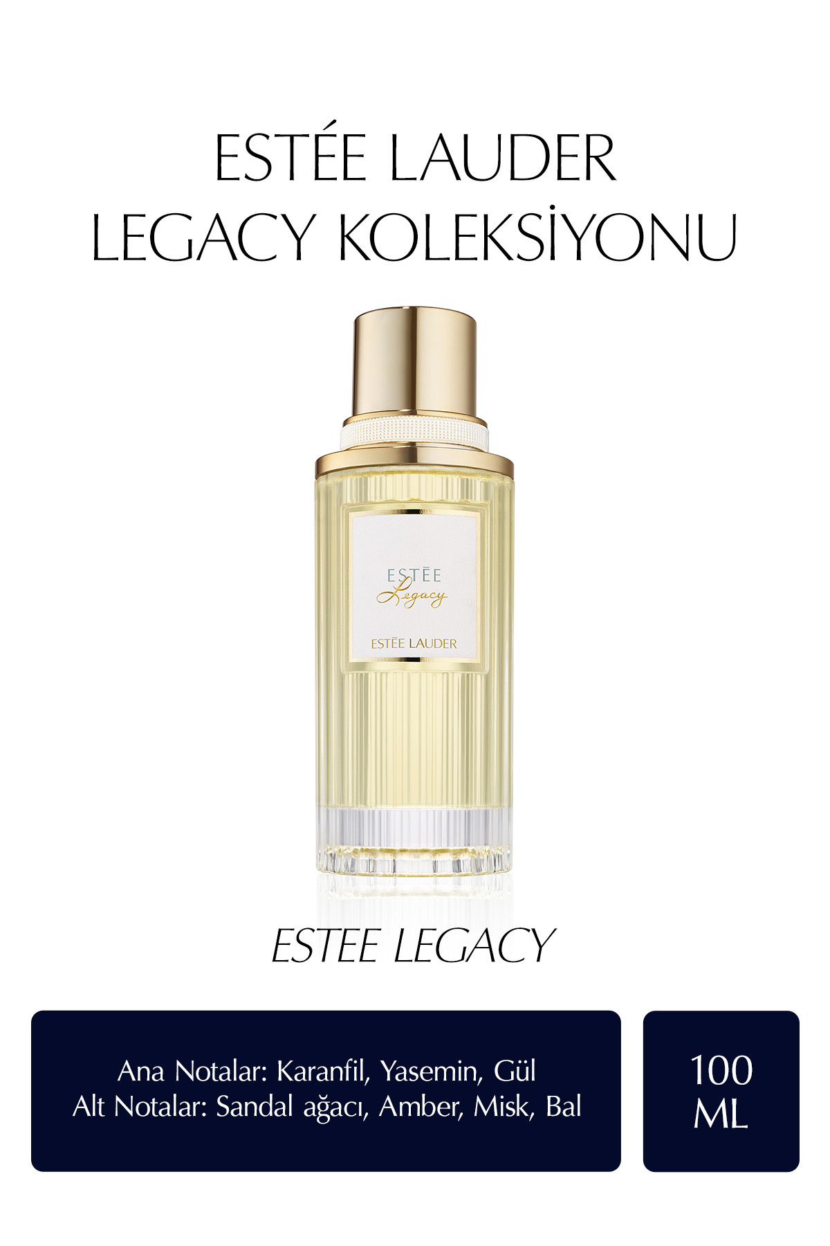 Estee Lauder Estee Legacy EDP Kadın Parfümü, 100ml - The Legacy Fragrance Koleksiyonu