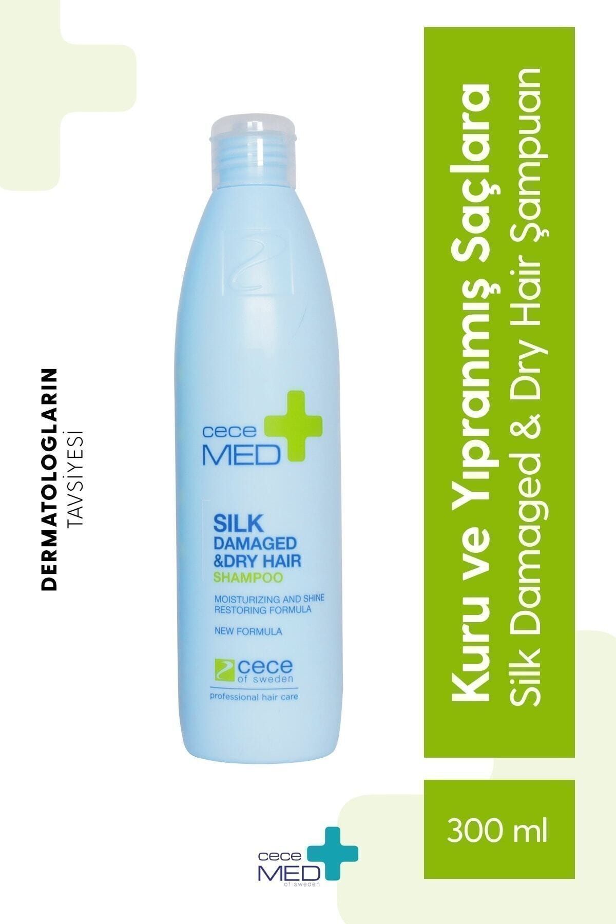 cece med Kuru Yıpranmış Ve Boyalı Saçlar Için Şampuan 300 ml