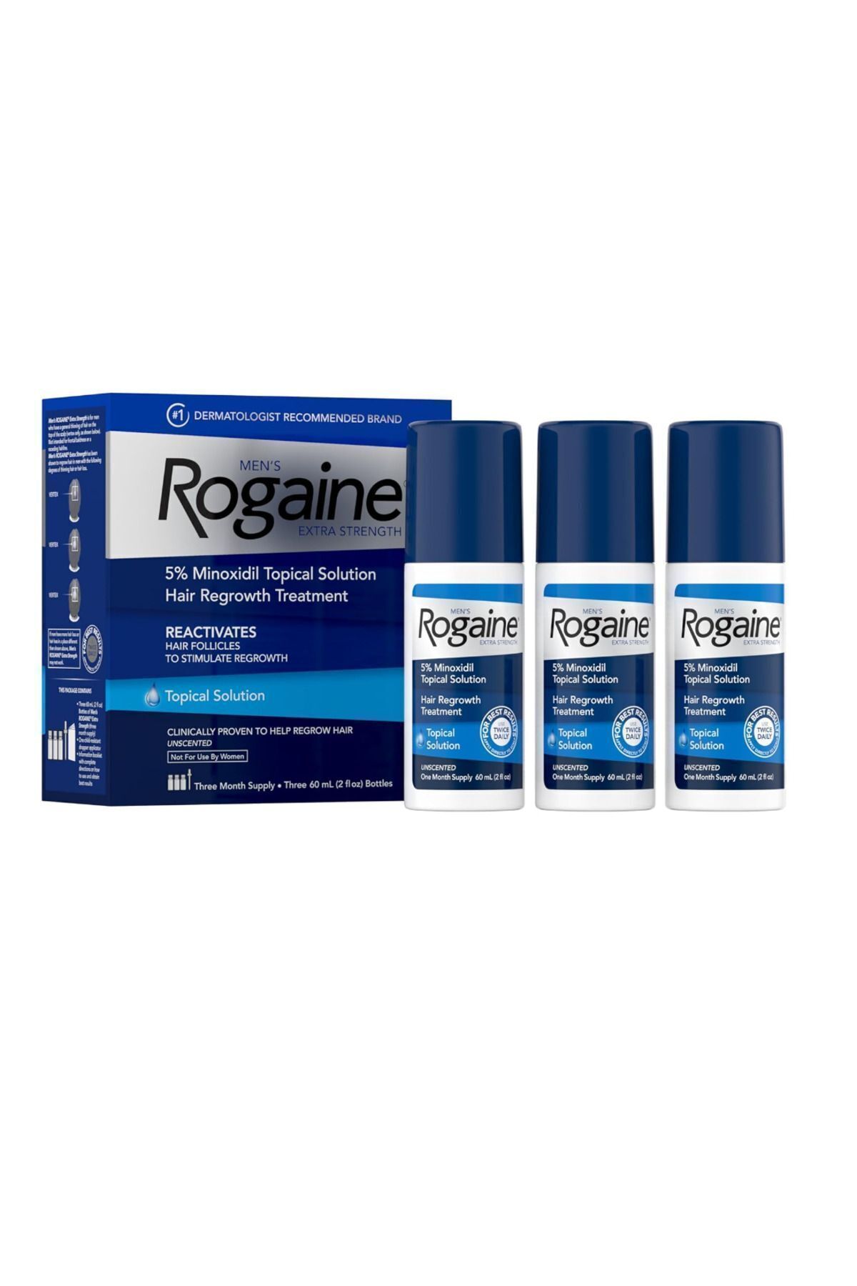 Life Rogaine Men's 5% Topical Solution for Hair