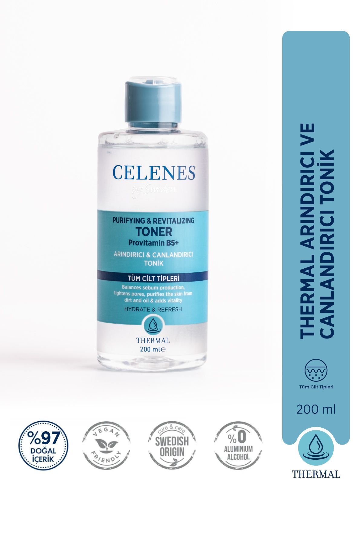 Celenes Arındırıcı Ve Canlandırıcı Thermal Tonik 200 ml