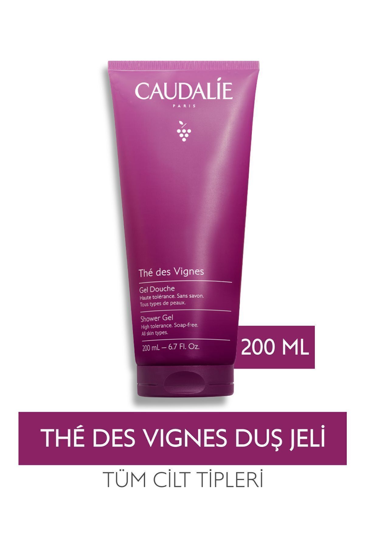 Caudalie The Des Vignes Zencefil ve Yasemin Aromalı Duş Jeli 200 ml