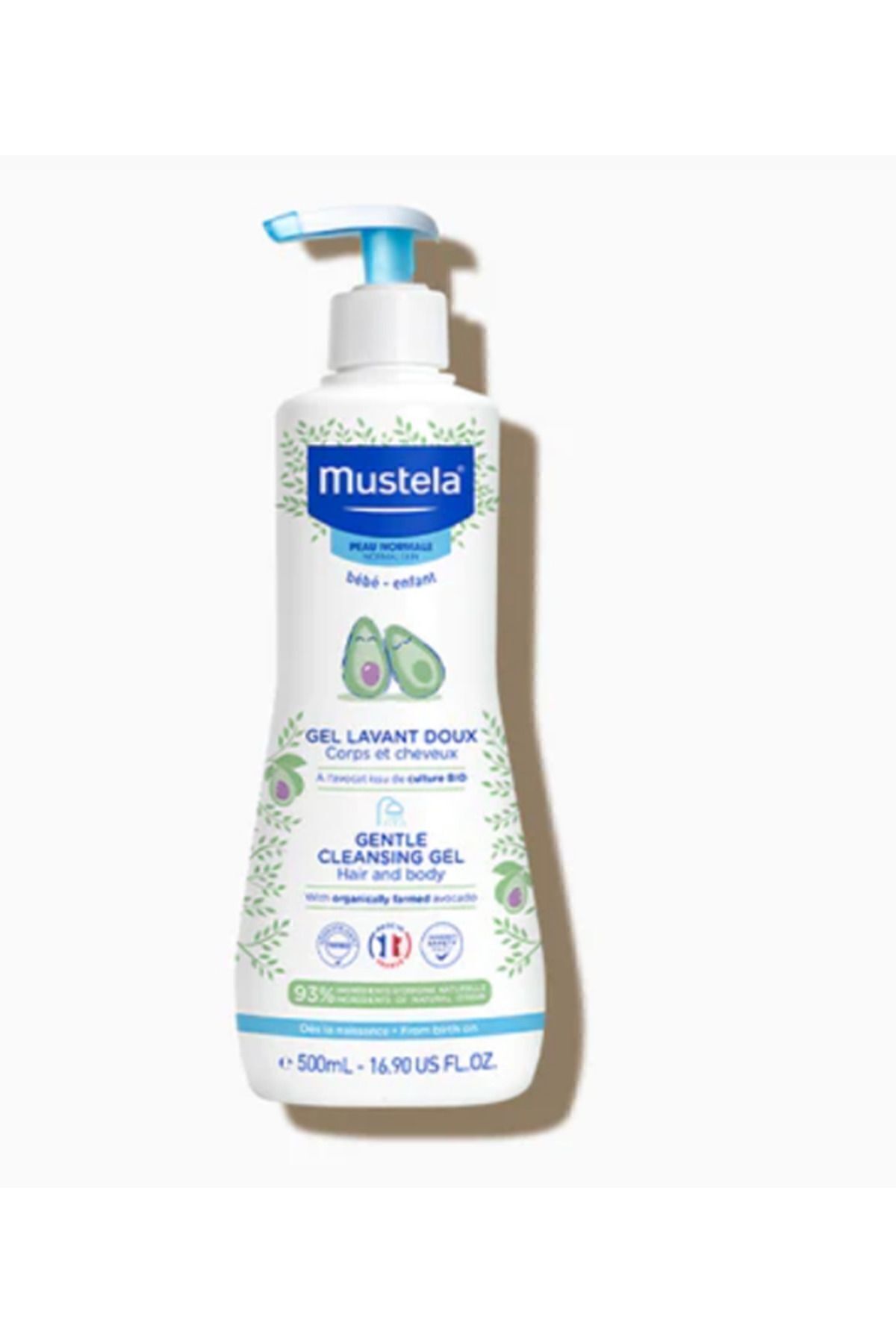 Mustela Avokado Içerikli Yenidoğan Şampuanı 500 Ml