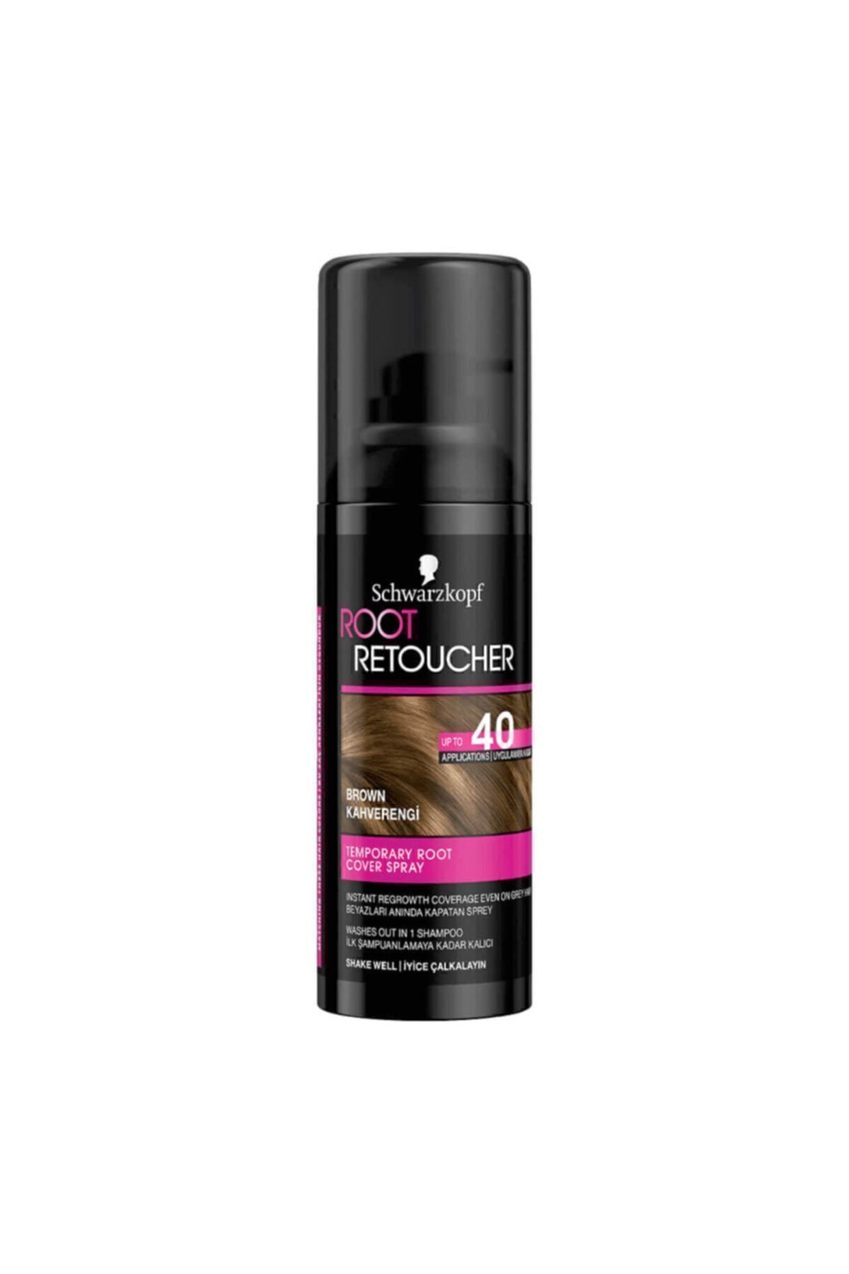 Schwarzkopf Beyaz Kapama Root Retoucher Brown / Kahverengi 120ml