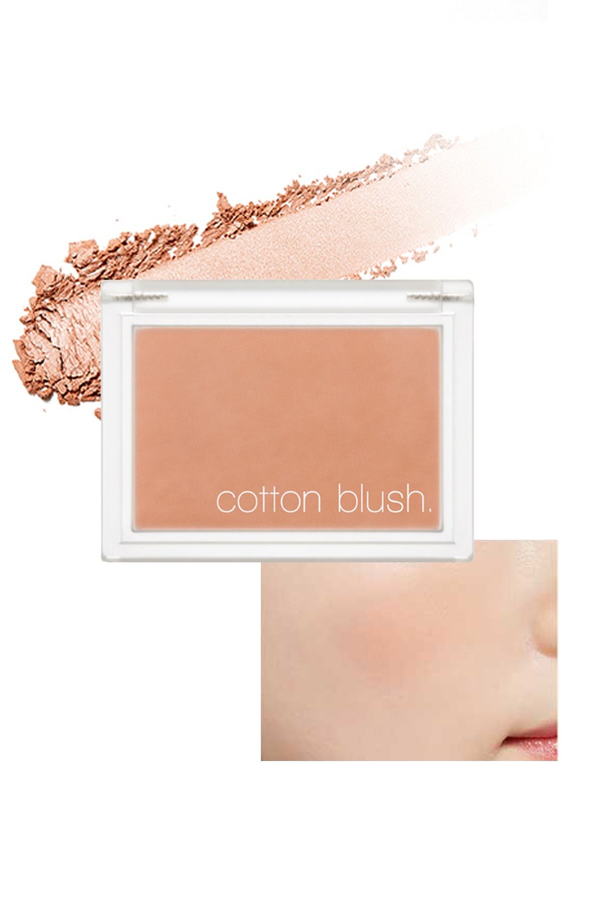 Missha Yumuşak Dokulu Kolay Sürülebilen Allık Cotton Blusher (Mamas Camel Coat)