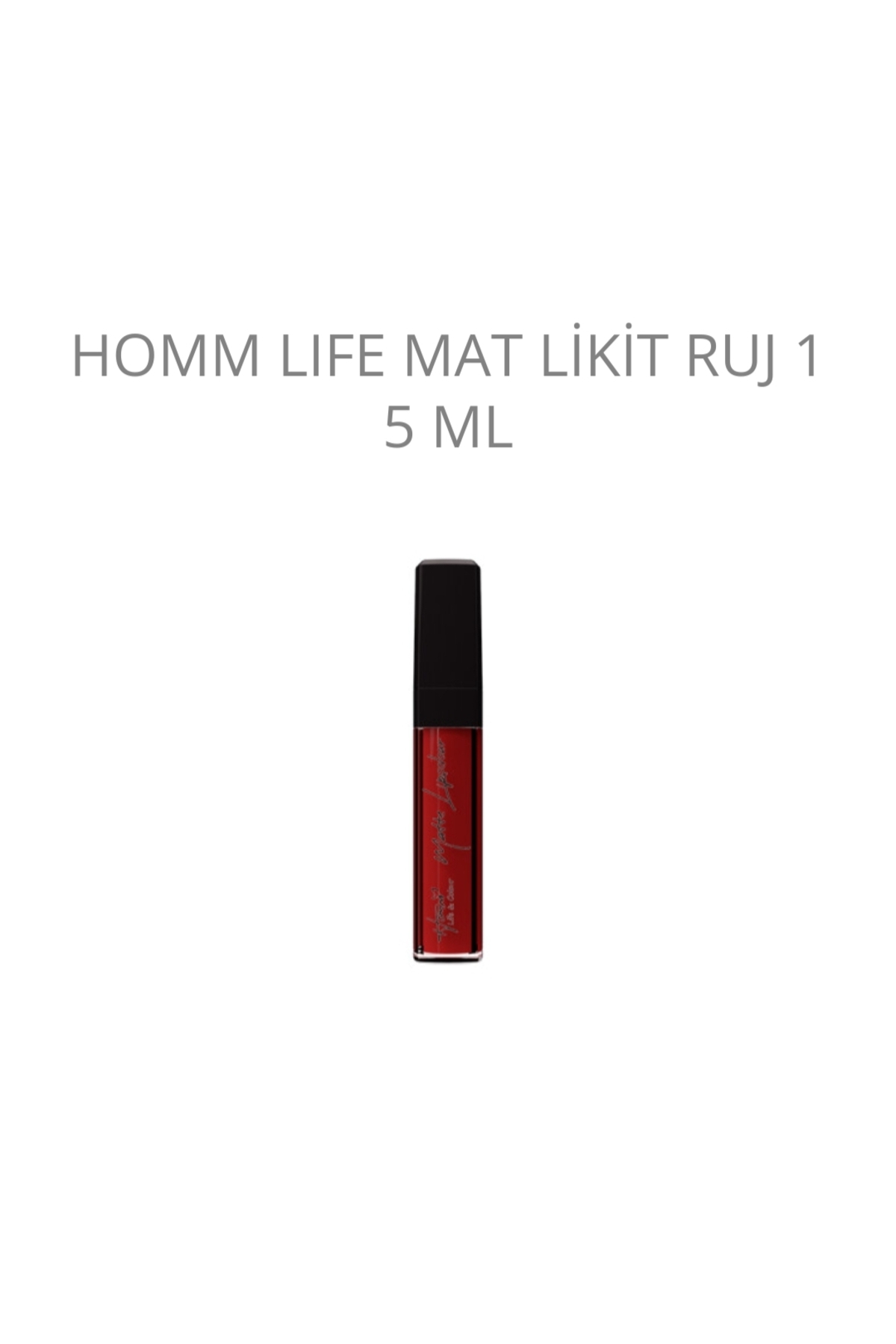 Homm Bitkisel HOMM LIFE MAT LİKİT RUJ 1 5 ML