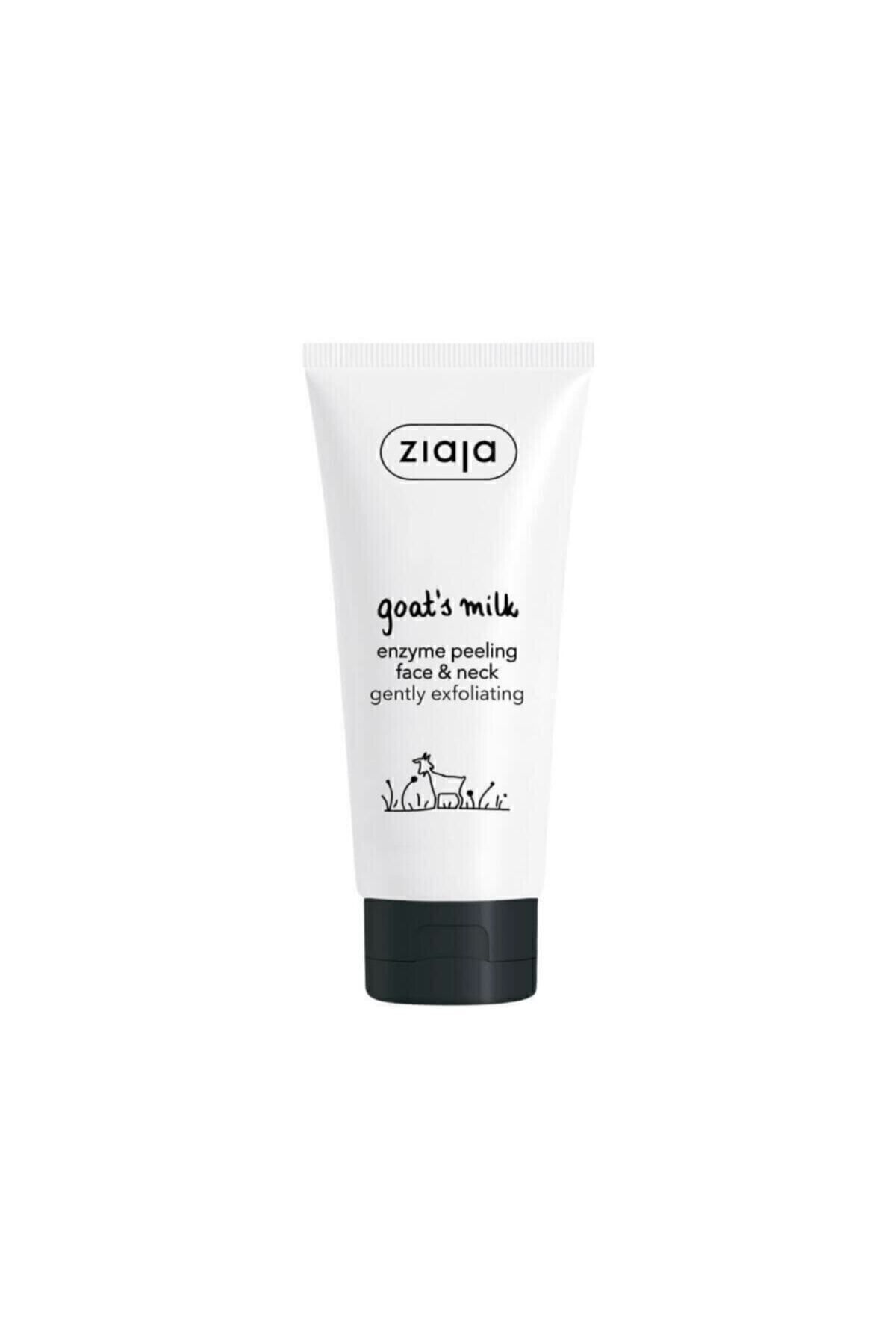 Ziaja Keçi Sütü Enzimatik Yüz & Boyun Peeling 75 ml – Derin Temizlik