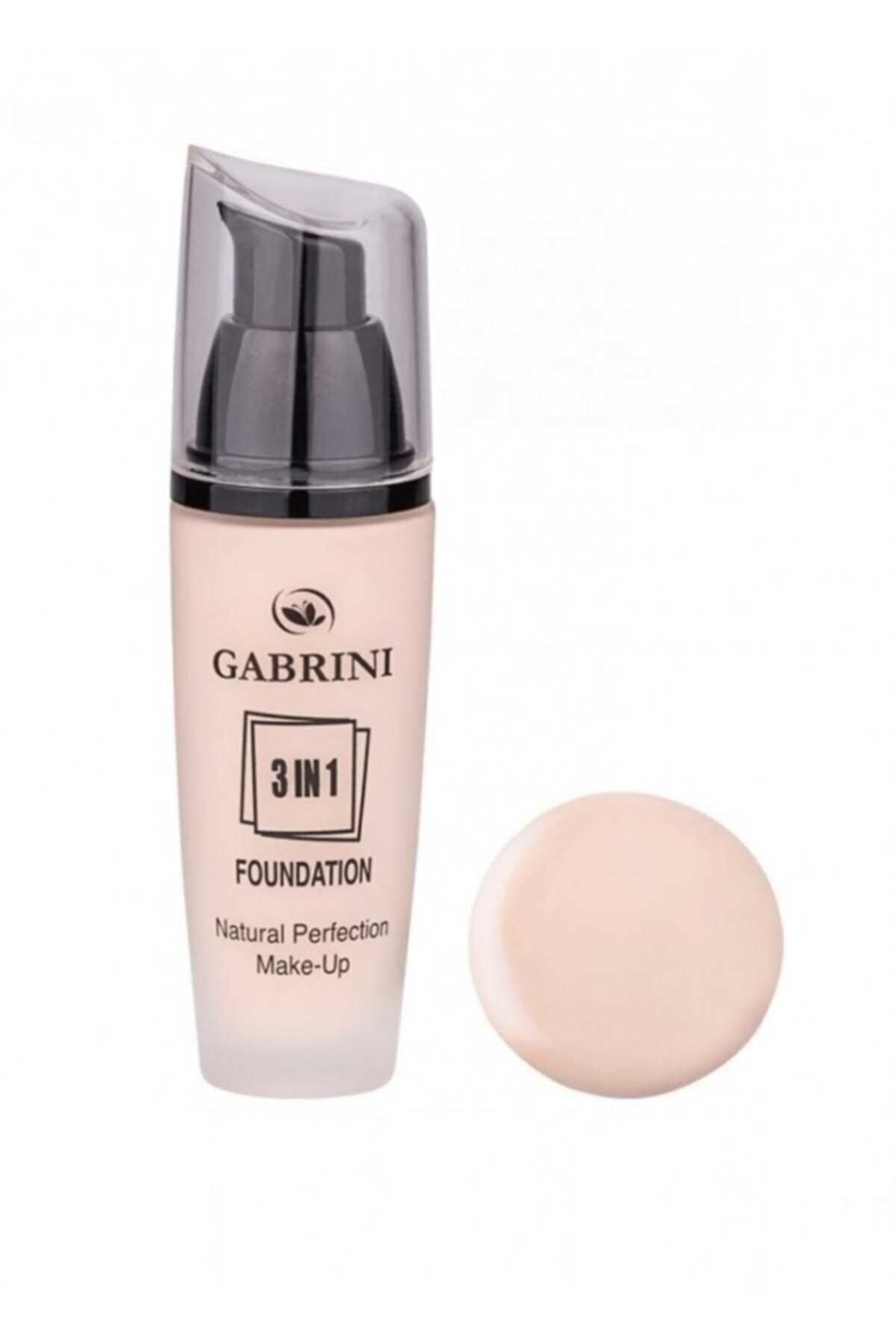 Gabrini Fondöten - 3 In 1 Glass Foundation 01