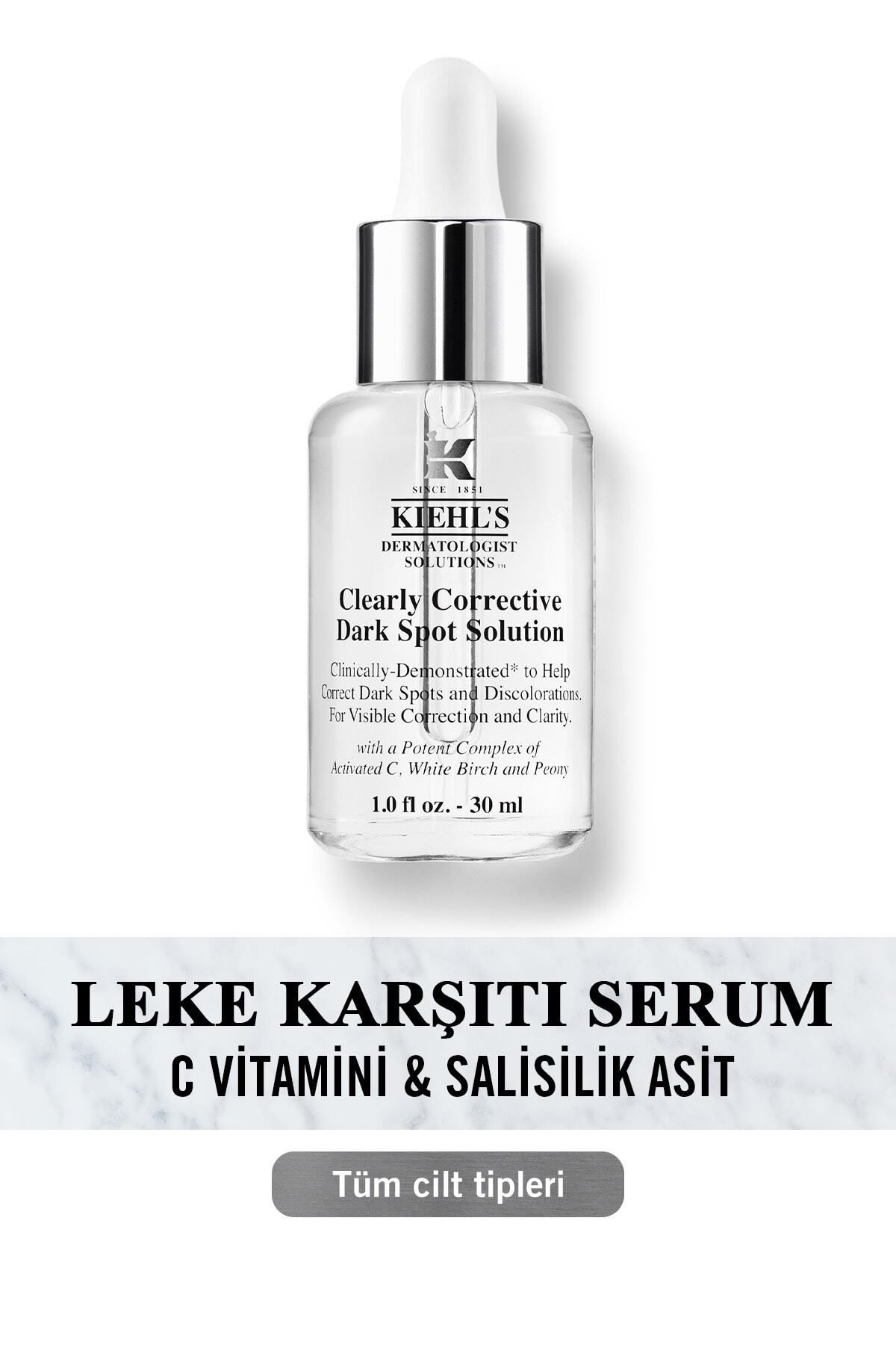 Kiehl's Lekelenmeye Meyilli Ciltler İçin Koyu Lekeleri Yok Eden Nemlendirici Serum 30 Ml KEYO27