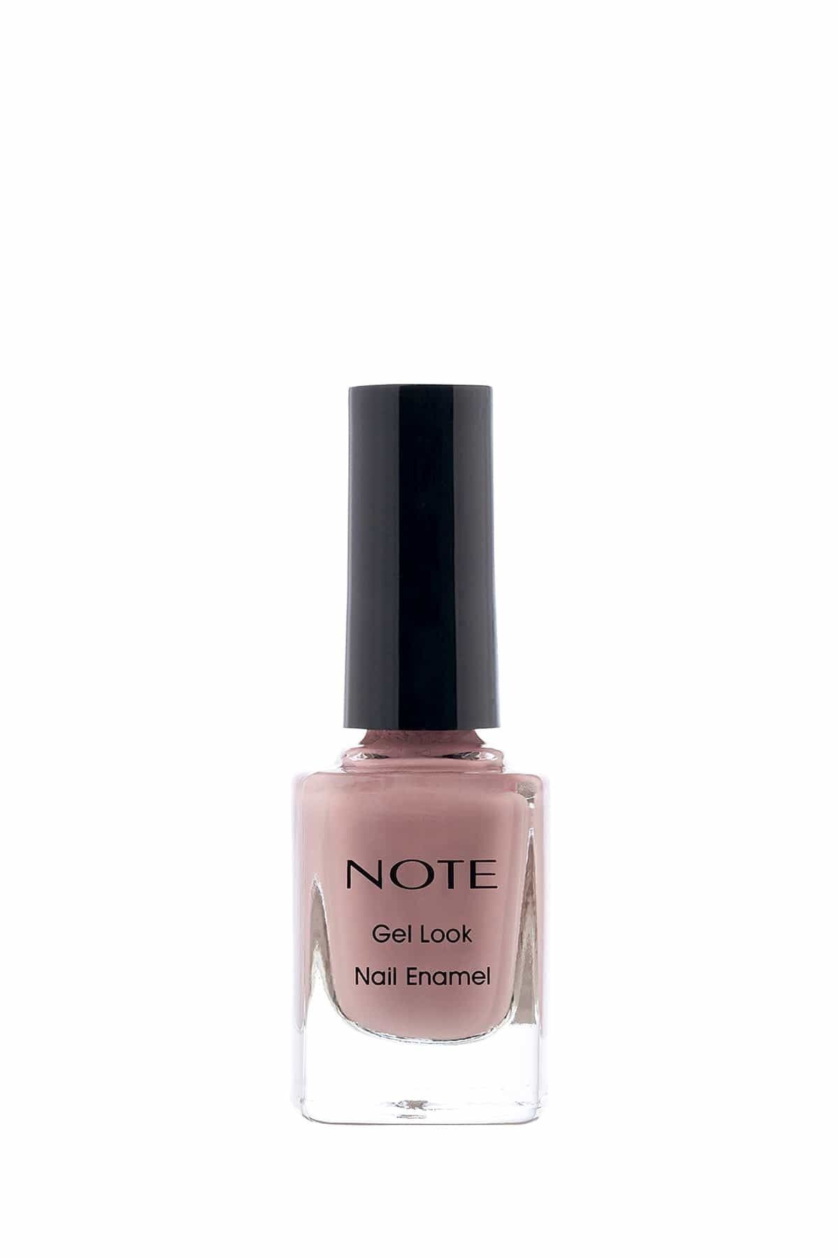 NOTE Gel Look Oje 01 Beige Pink - Pembe