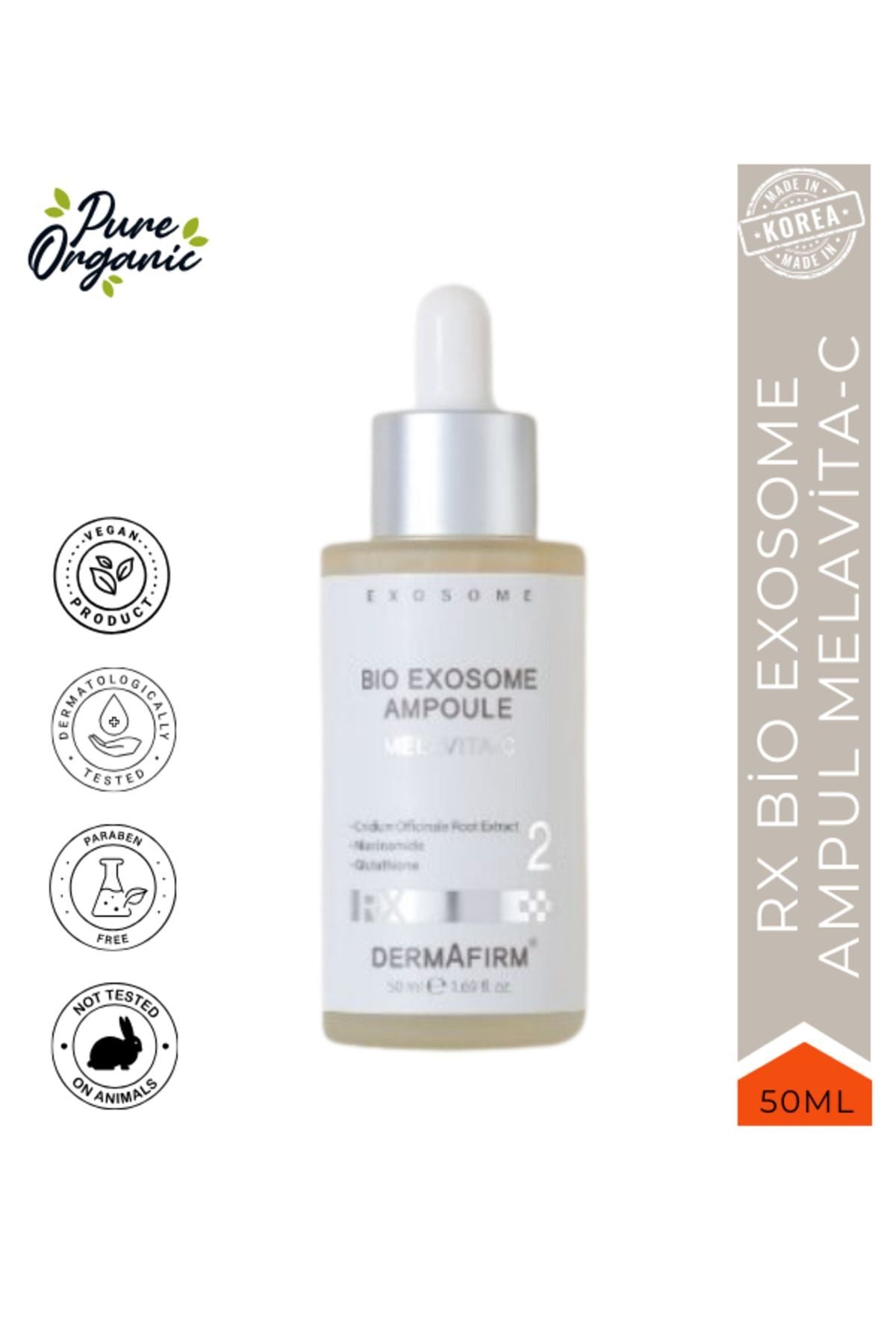 DERMAFIRM Bio Exosome Ampul Melavita-C – 50ml