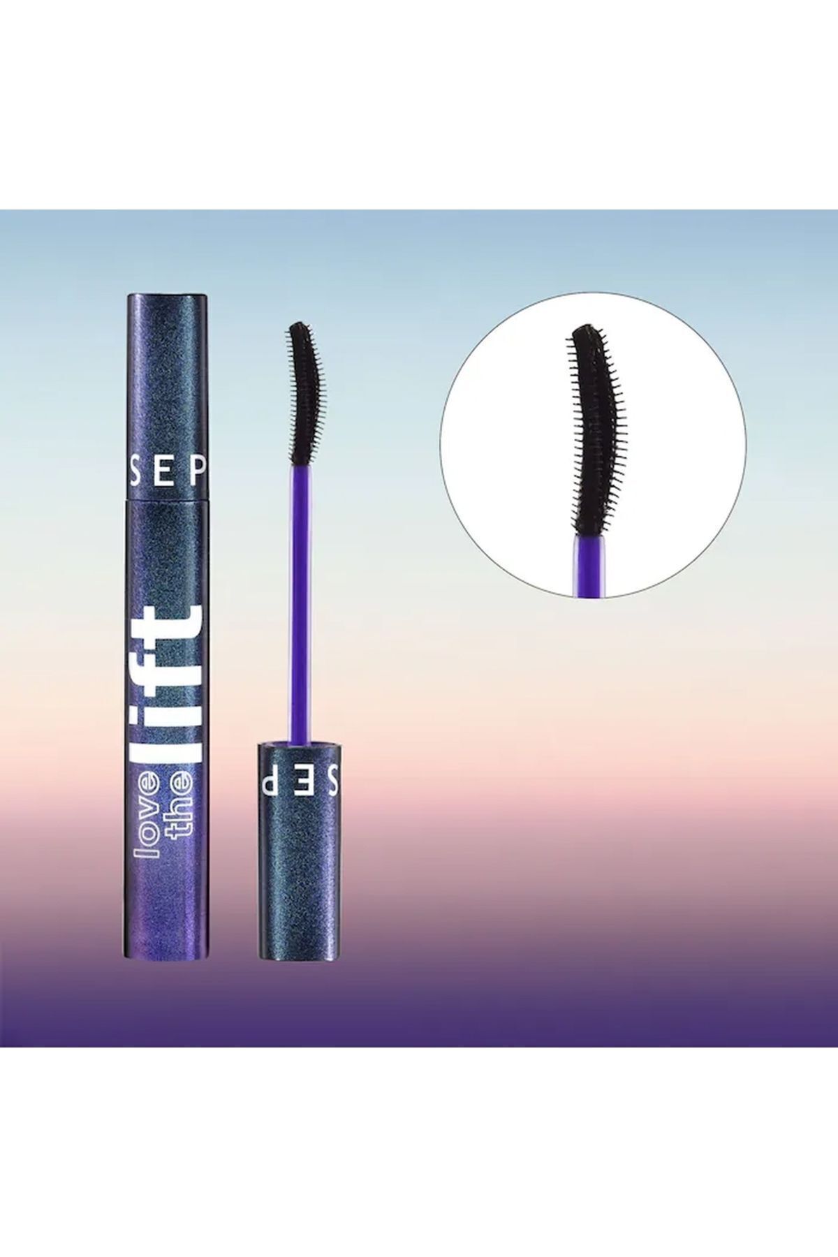 SEPHORA COLLECTION 12 Saat Kalıcı Love The Lift Kıvırma ve Hacim Veren Maskara Yeni Seri 8 Ml