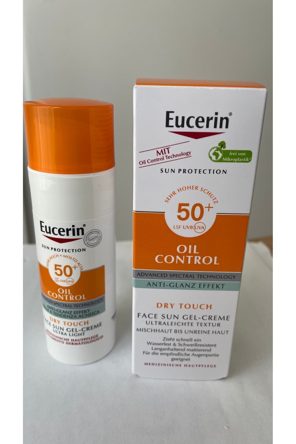 Eucerin EUCERİN SUN OİL GÜNEŞ KORUYUCU YÜZ JELİ, YAĞLI VE AKNELİ CİLTLER İCİN KREM SPF50+ 50 ml