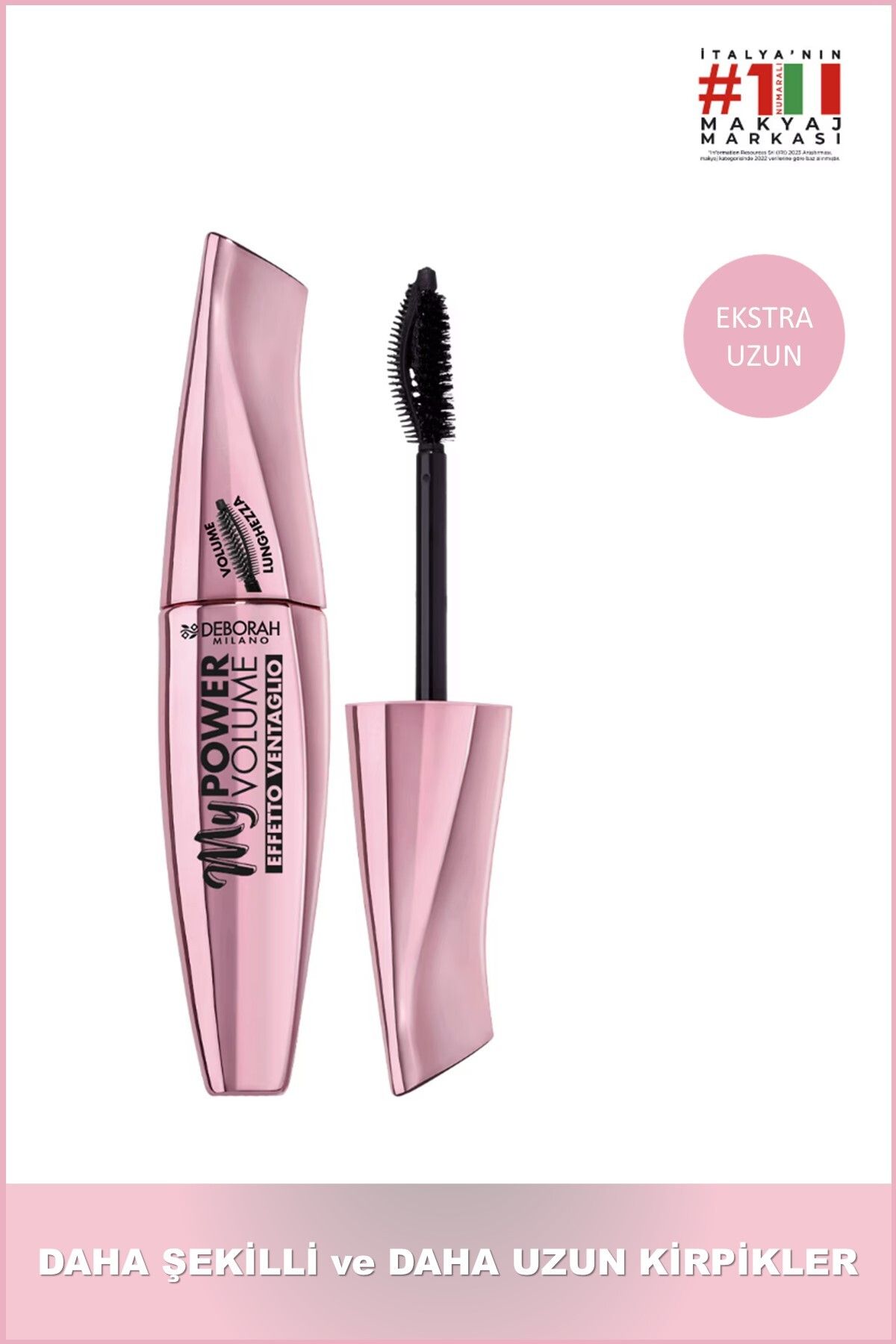 Milano My Power Volume Ekstra Siyah Maskara