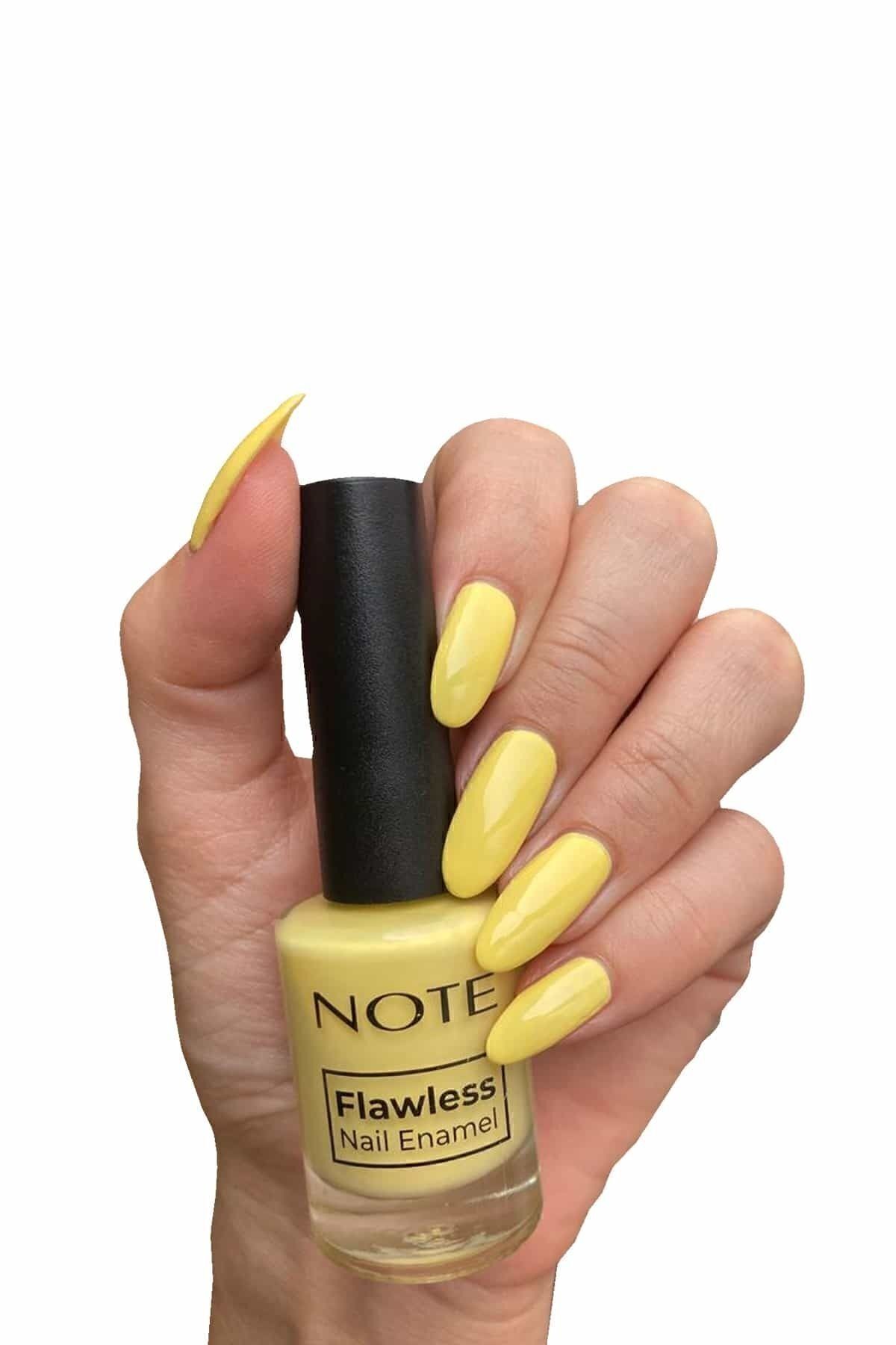 NOTE Nail Flawless Oje 108 Yellow Zone - Sarı