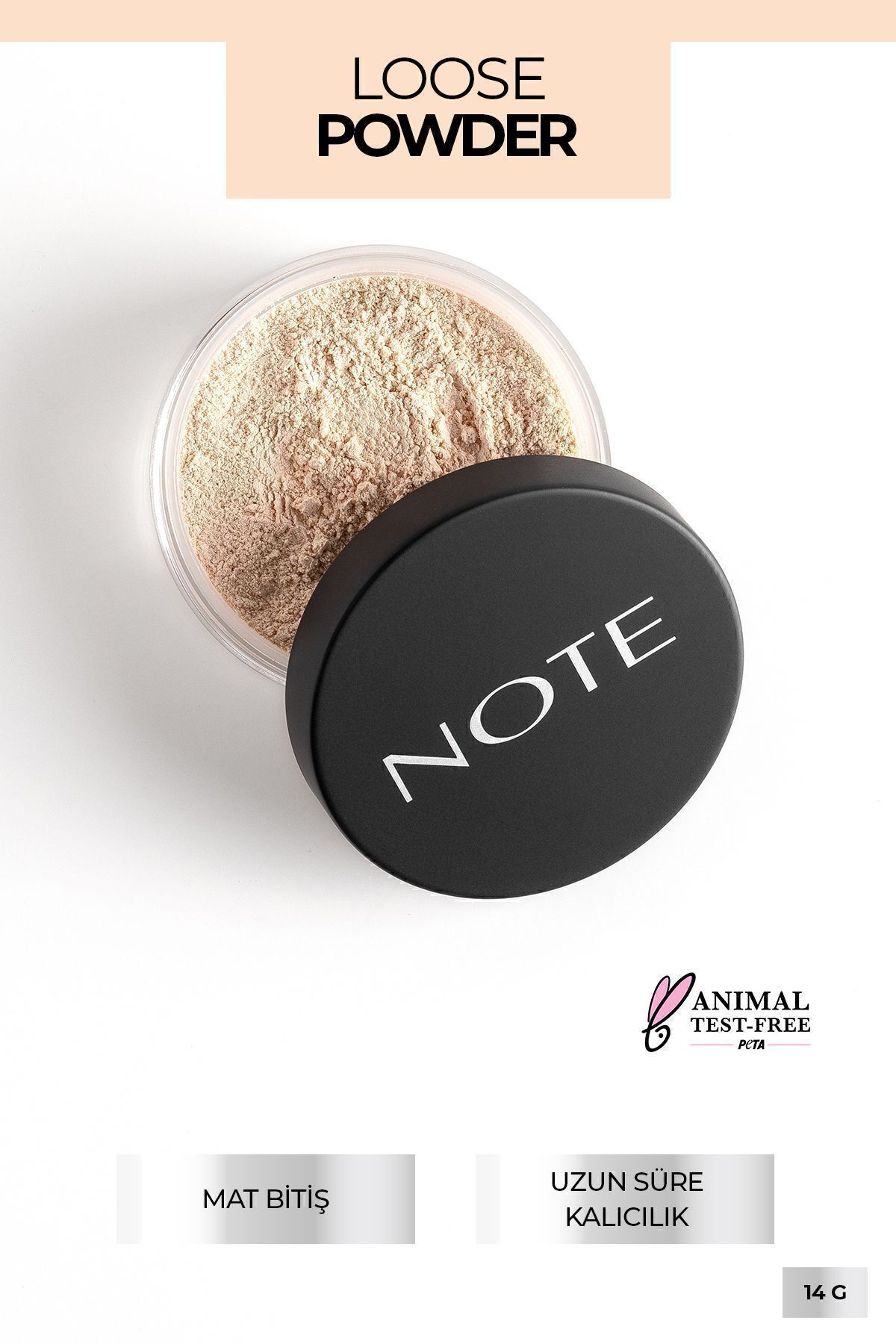 NOTE Loose Powder Makyaj Sabitleyici Matlaştırıcı Toz Pudra - 02 Light Beige