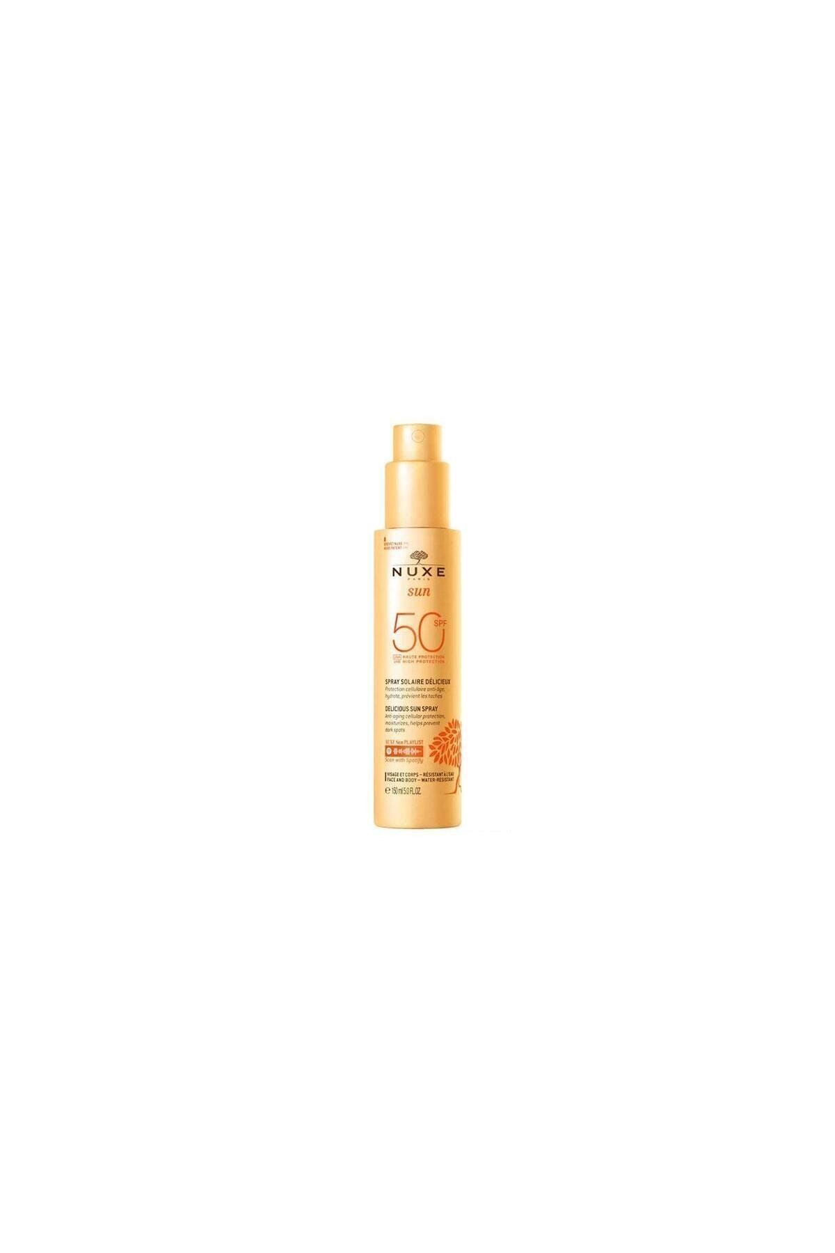 Nuxe Spray Fondant Spf 50 Güneş Koruyucu Yüz Ve Vücut Sütü 150ml (nux101)