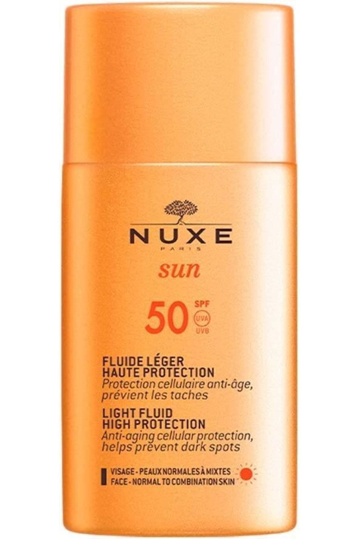 Nuxe Sun Creme Delicieuse Visage Haute Protection Spf50 50ml