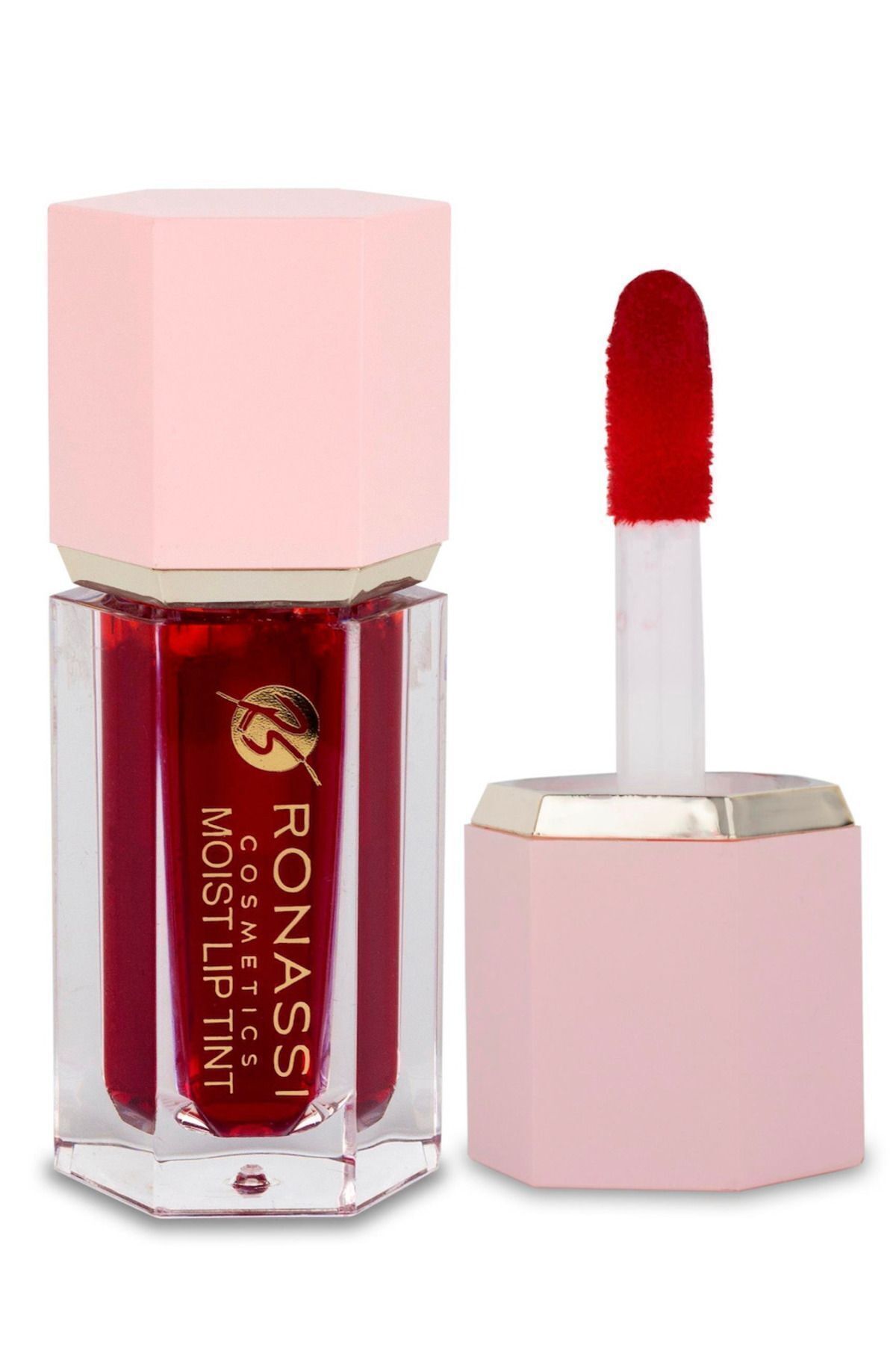 RS Ronassi Cosmetics Moist Lip Tint, 24 saat kalıcı, Çok amaçlı oil, Kırmızı, Allık, Far ve Gloss