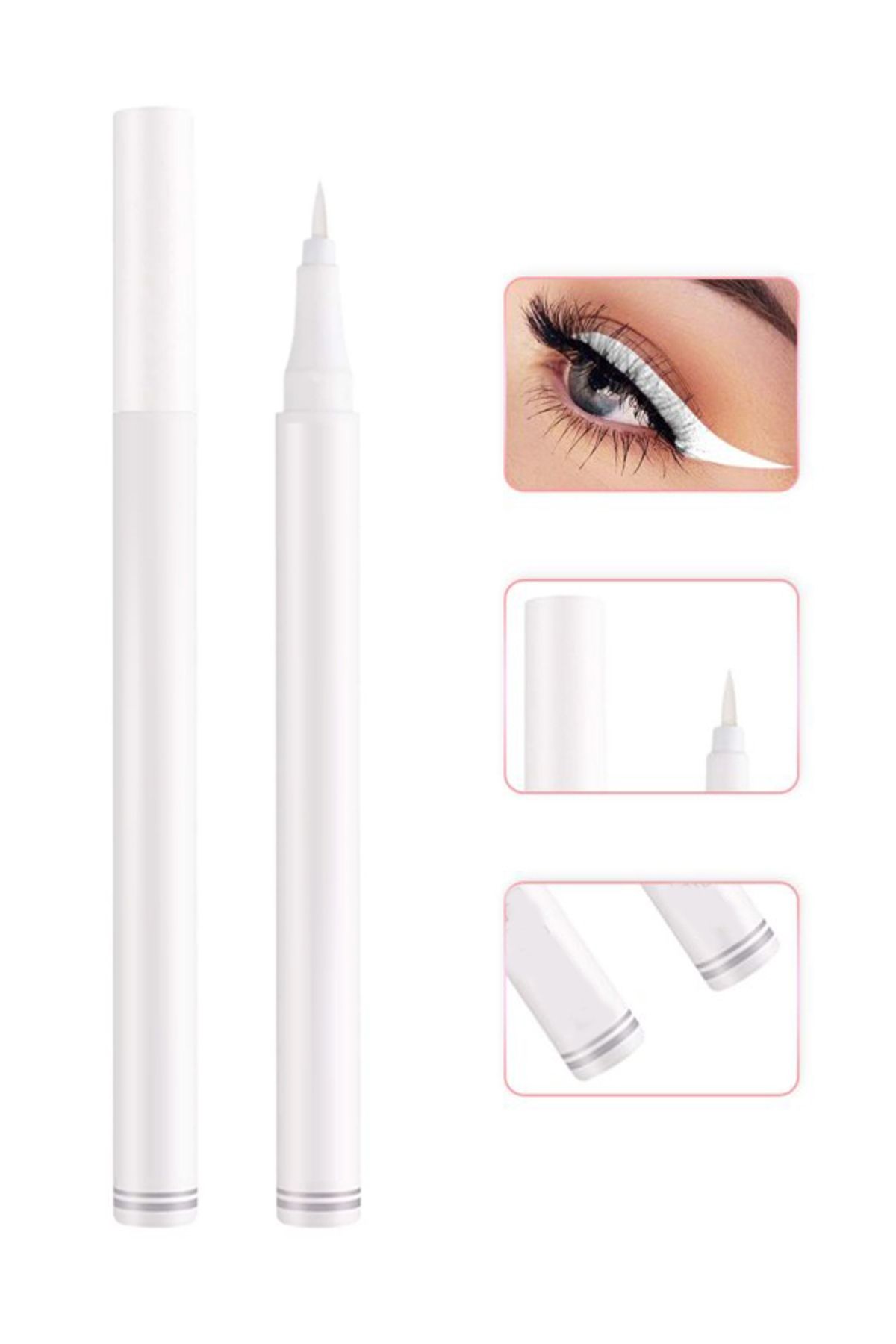 govern Suya Dayanıklı Likit Beyaz Eyeliner
