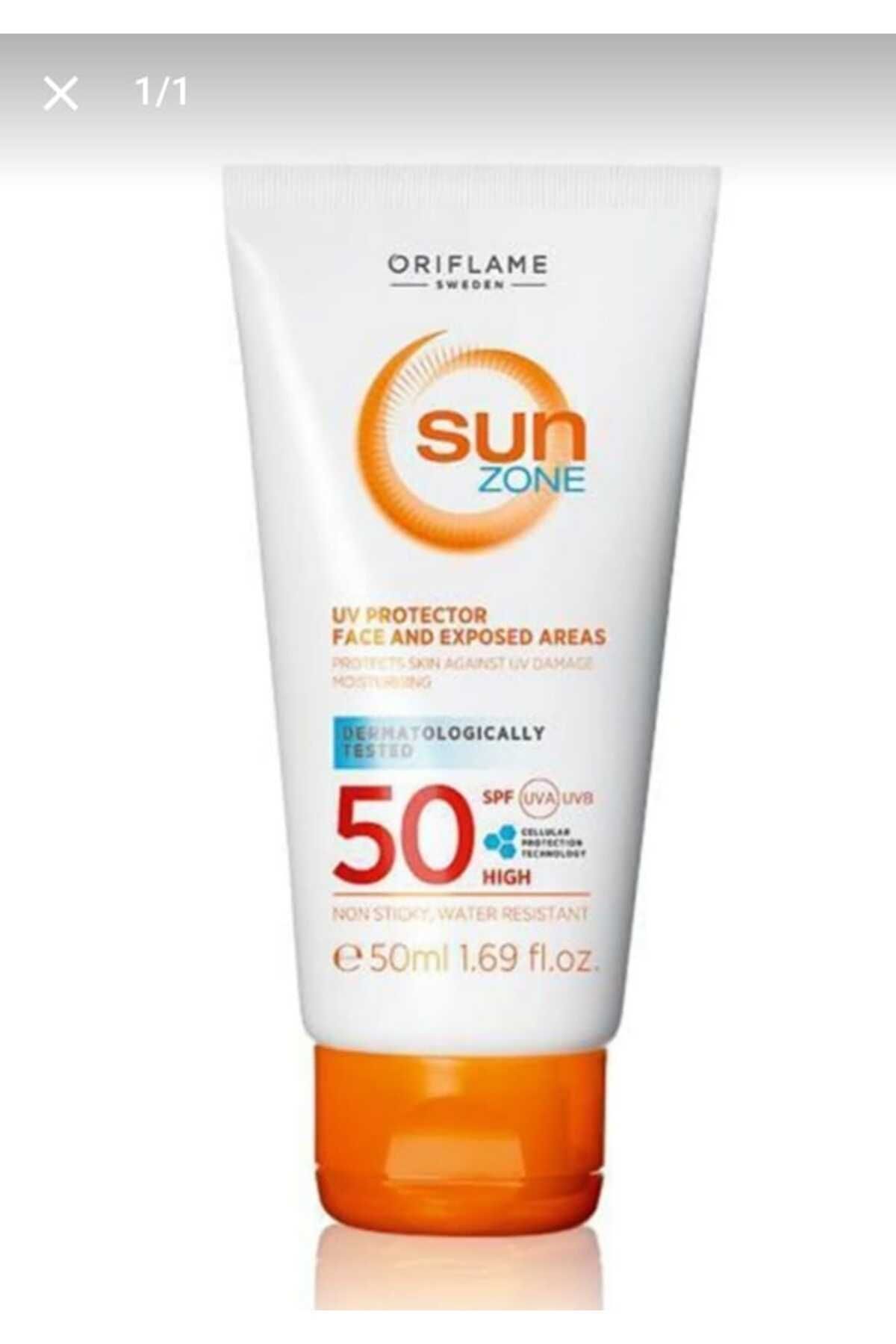 Oriflame Sun Zone Yüz Ve Güneşe Aşırı Maruz Kalan Bölgeler I?çin Spf50 50 Ml