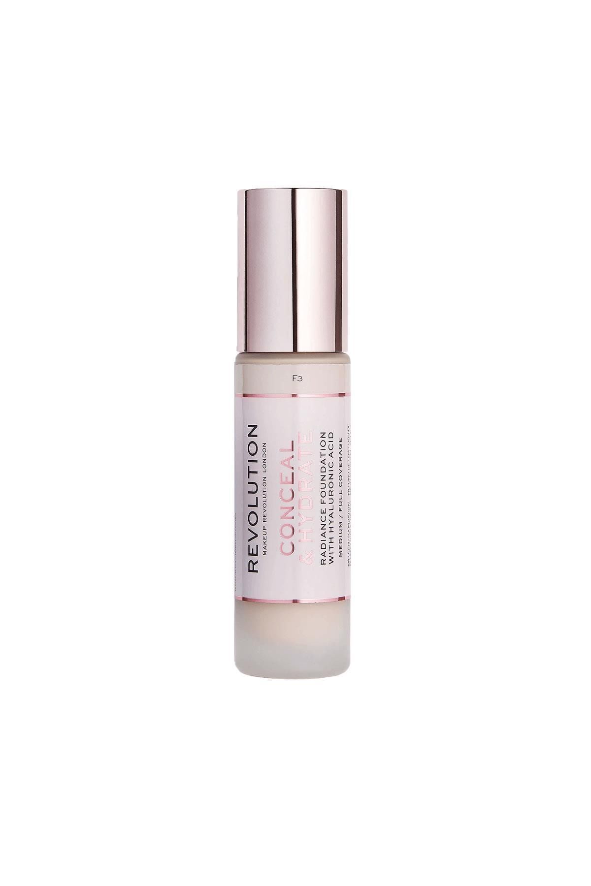 Revolution Conceal And Hydrate Fondöten F3
