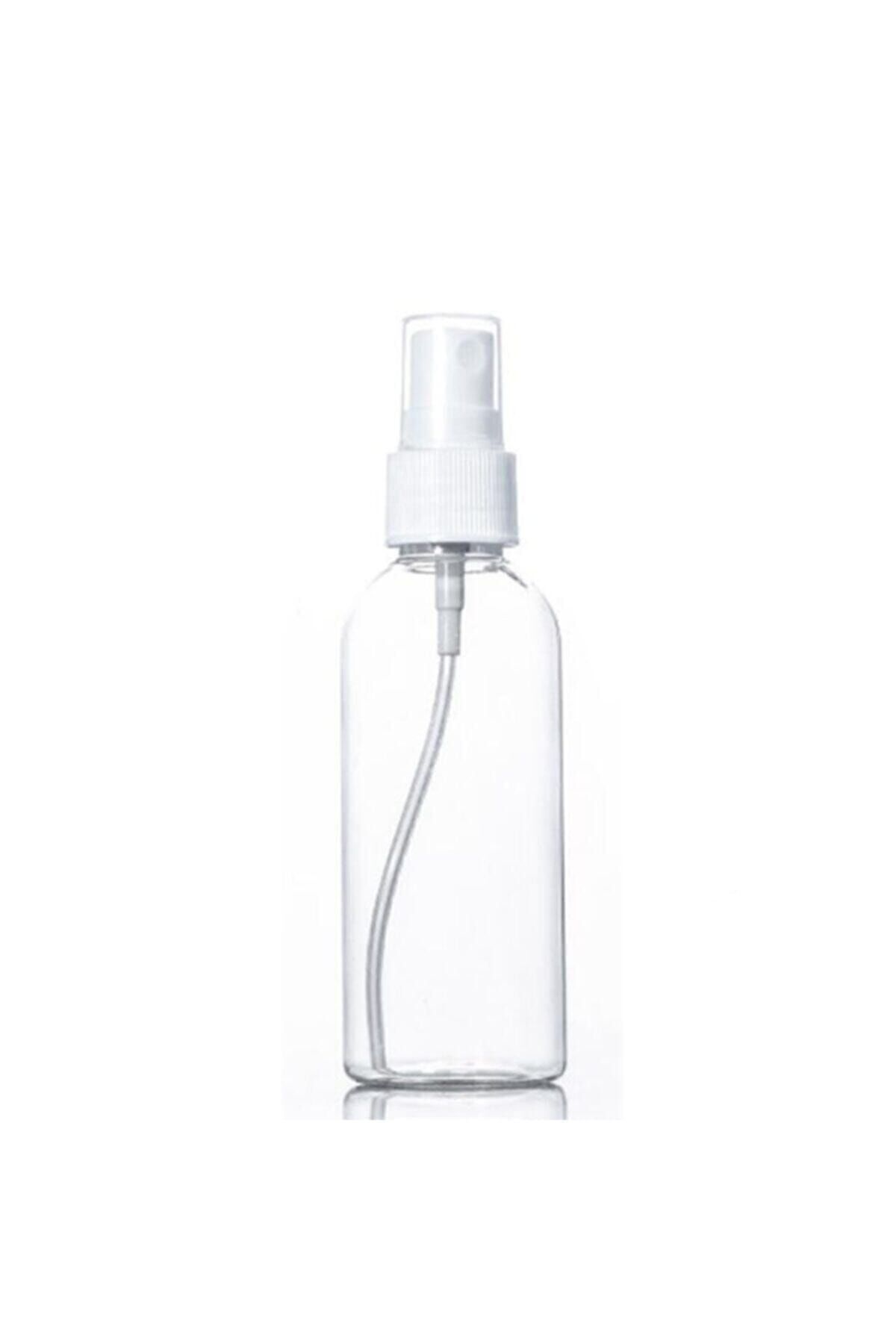 Oxvol 50 Adet Boş Sprey Şişesi 50 ml Sprey Başlıklı Pet Plastik Parfüm Ve Kolonya Şişesi