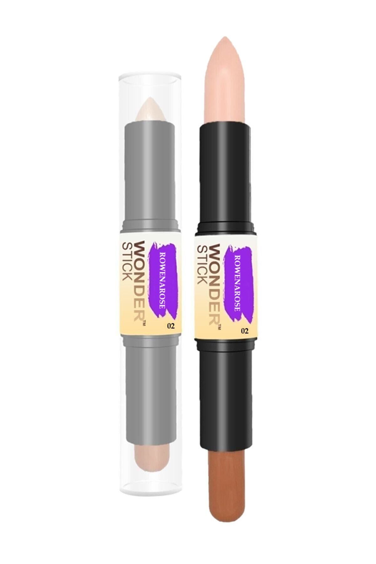 ROWENAROSE Çift Taraflı Kontür Kapatıcı Stick