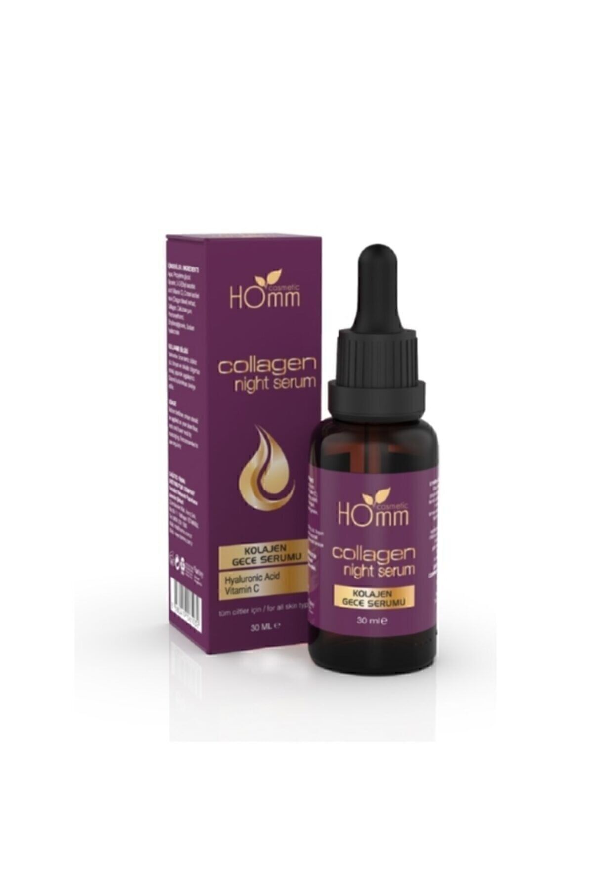 Homm Bitkisel Homm Life Kolajen Gece Serumu 30 ml
