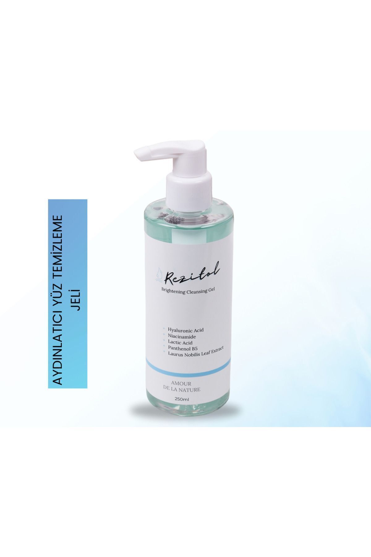 AMOUR DE LA NATURE Rezitol Aydınlatıcı Akne Karşıtı Yüz Temizleme Jeli 250ml