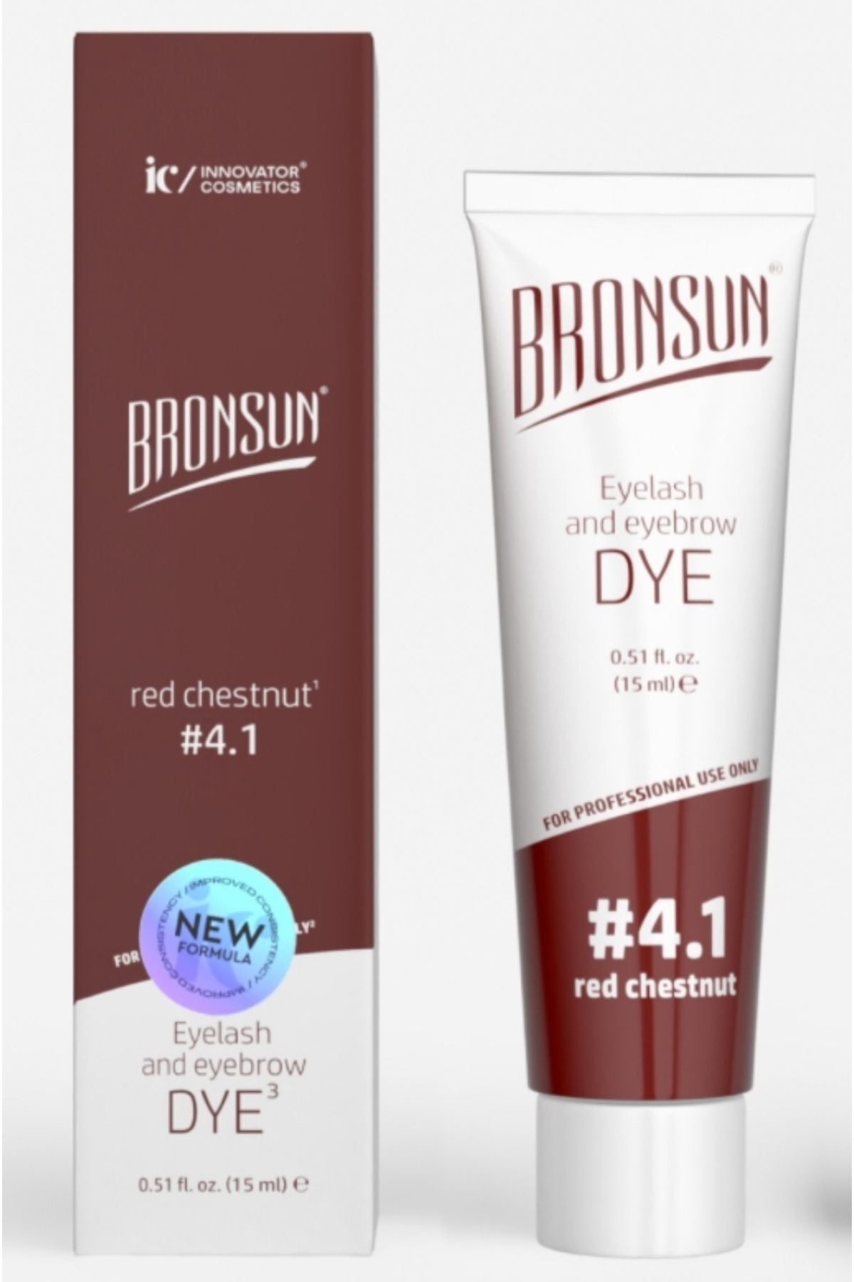 BRONSUN kaş boyası bakır kestane