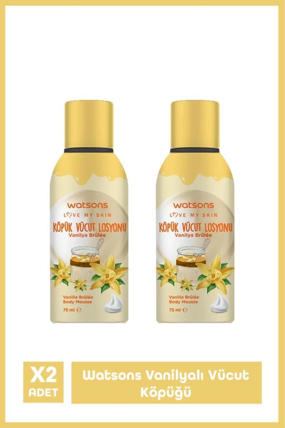 Watsons Vanilyalı Vücut Köpüğü x2 Adet