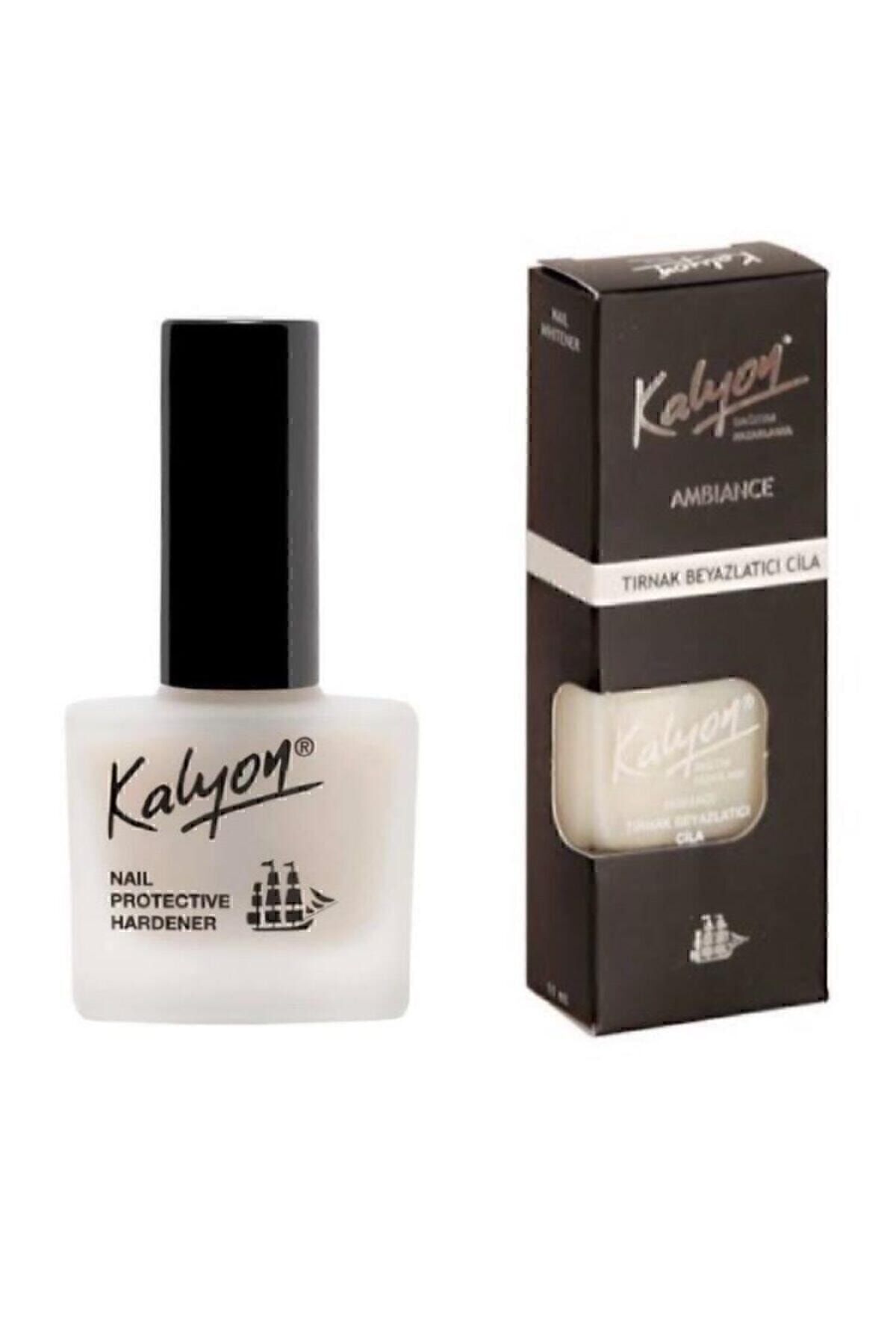 Kalyon Tırnak Beyazlatıcı Cila 11 ml Tırnak 2'li Set